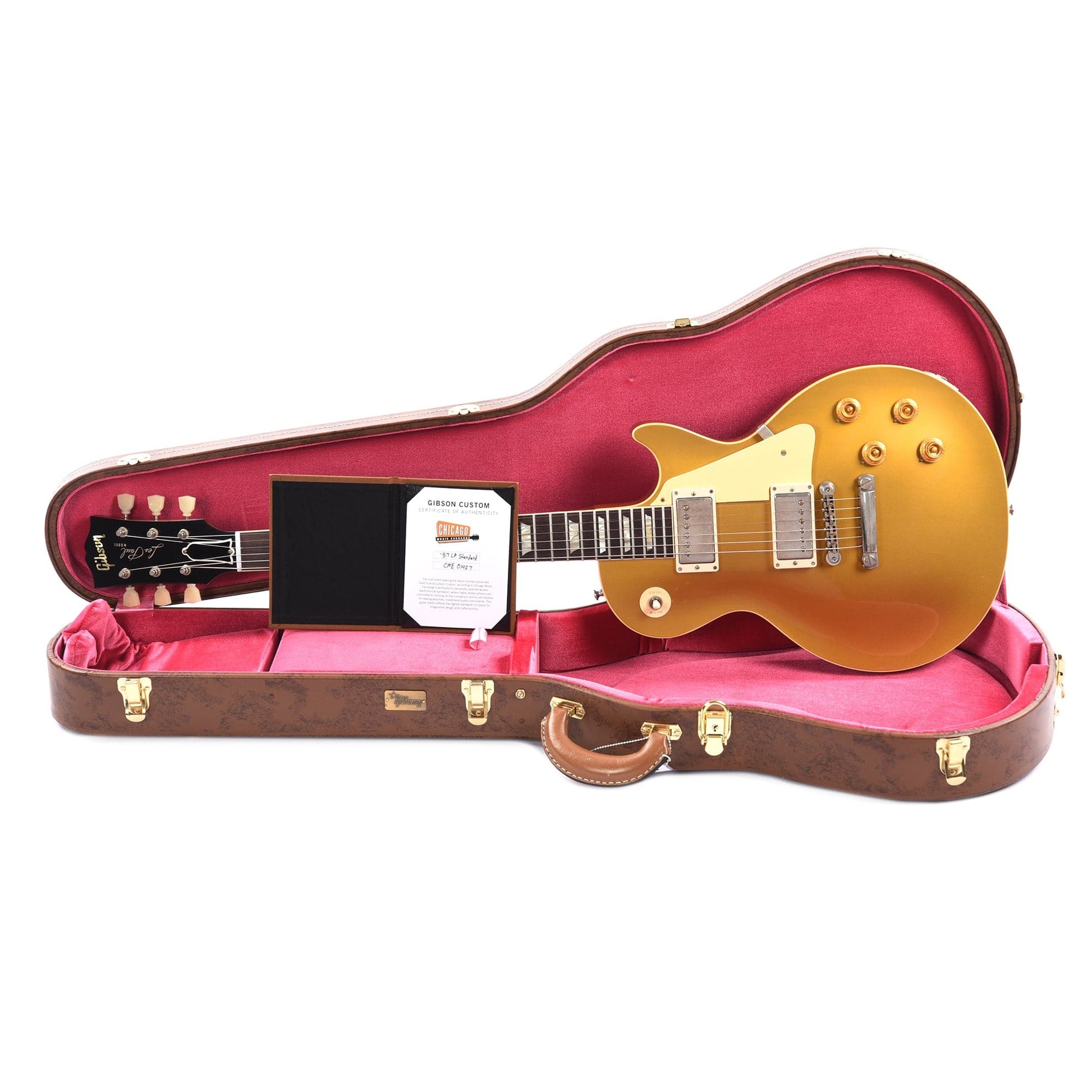 Gibson Custom Shop 1957 Les Paul Goldtop "CME Spec" VOS w/59 Carmelita Neck Electric Guitars / Solid Body
