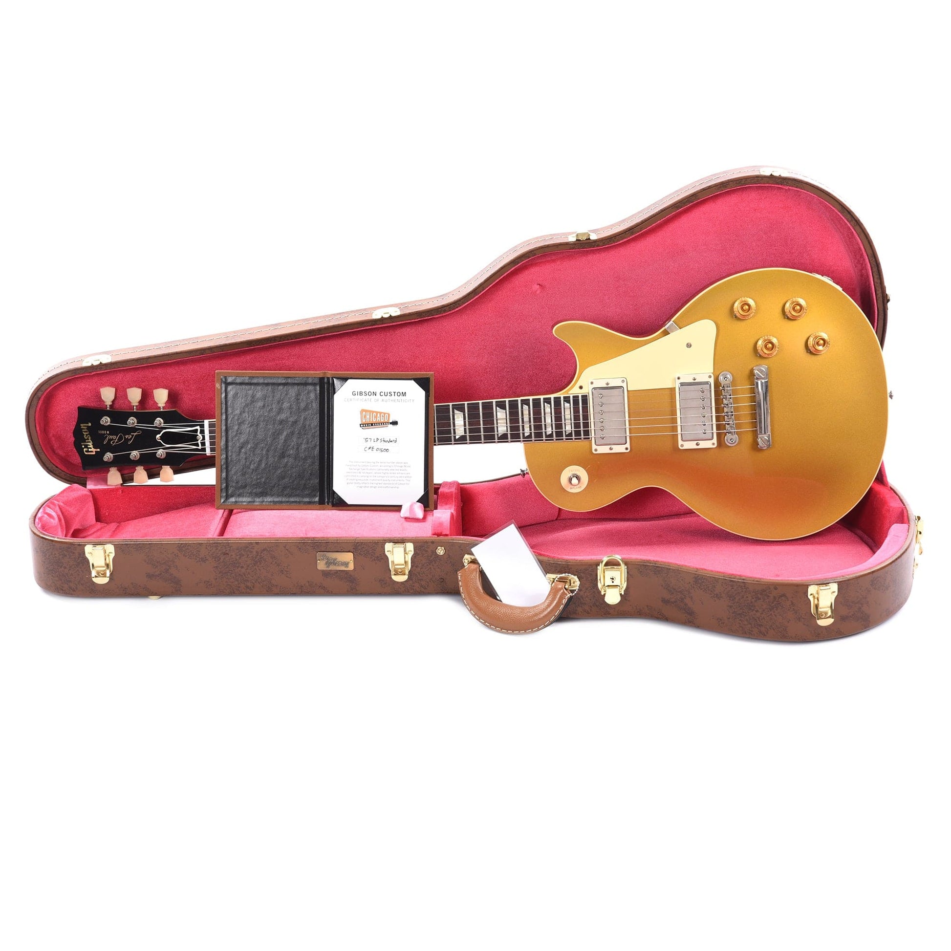 Gibson Custom Shop 1957 Les Paul Goldtop "CME Spec" VOS w/59 Carmelita Neck Electric Guitars / Solid Body