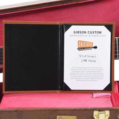Gibson Custom Shop 1957 Les Paul Goldtop "CME Spec" VOS w/60 V2 Neck Profile Electric Guitars / Solid Body
