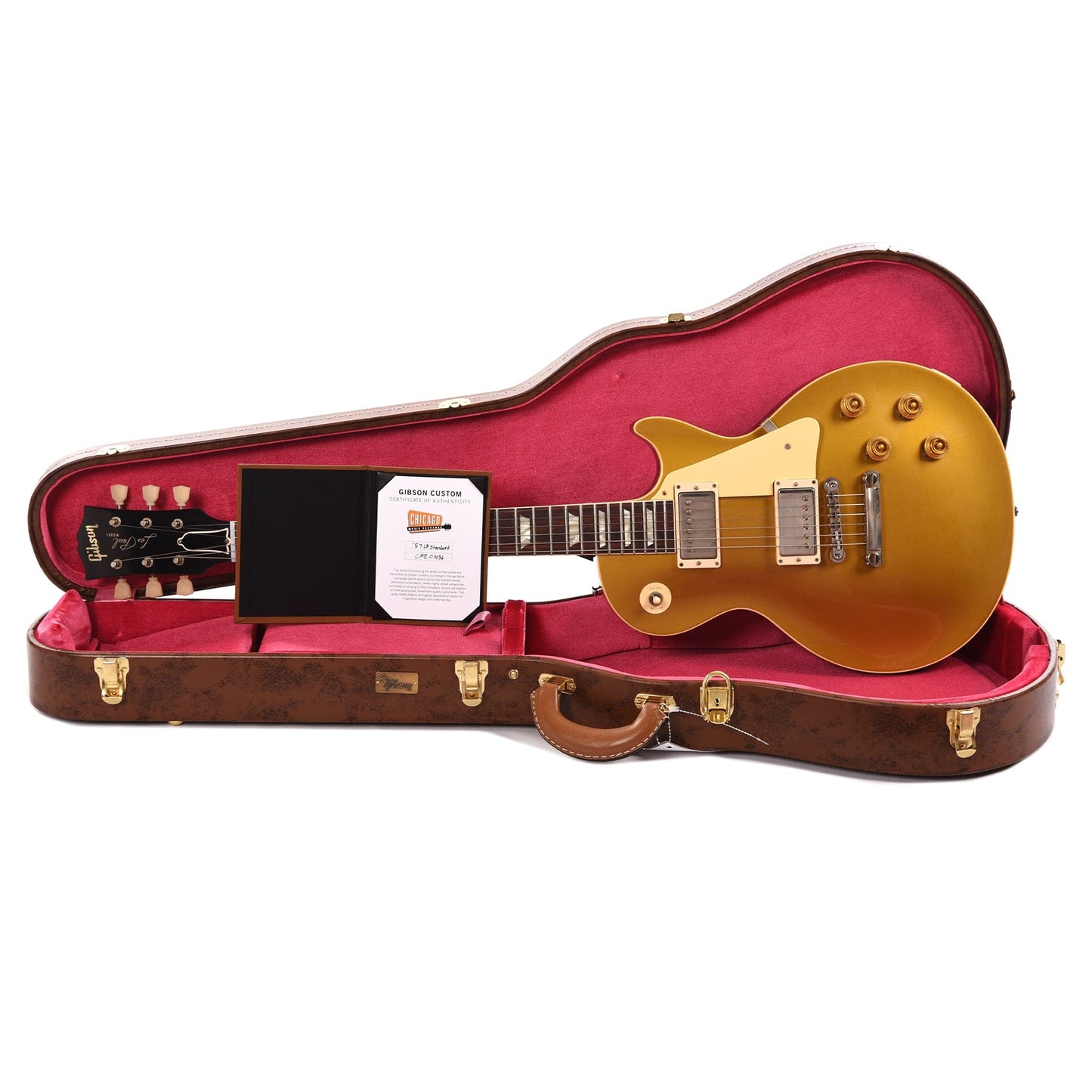 Gibson Custom Shop 1957 Les Paul Goldtop "CME Spec" VOS w/60 V2 Neck Profile Electric Guitars / Solid Body