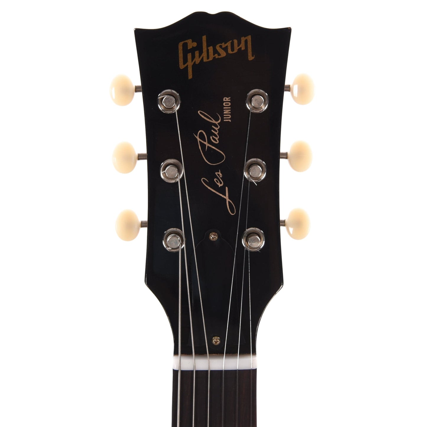 Gibson Custom Shop 1957 Les Paul Junior "CME Spec" Singlecut Ultra Light Aged Antique Ebony Electric Guitars / Solid Body