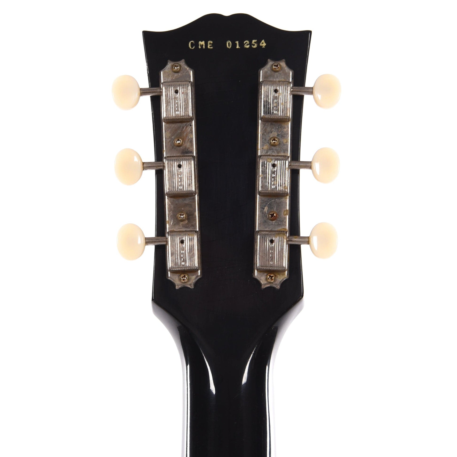 Gibson Custom Shop 1957 Les Paul Junior "CME Spec" Singlecut Ultra Light Aged Antique Ebony Electric Guitars / Solid Body