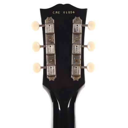 Gibson Custom Shop 1957 Les Paul Junior "CME Spec" Singlecut Ultra Light Aged Antique Ebony Electric Guitars / Solid Body