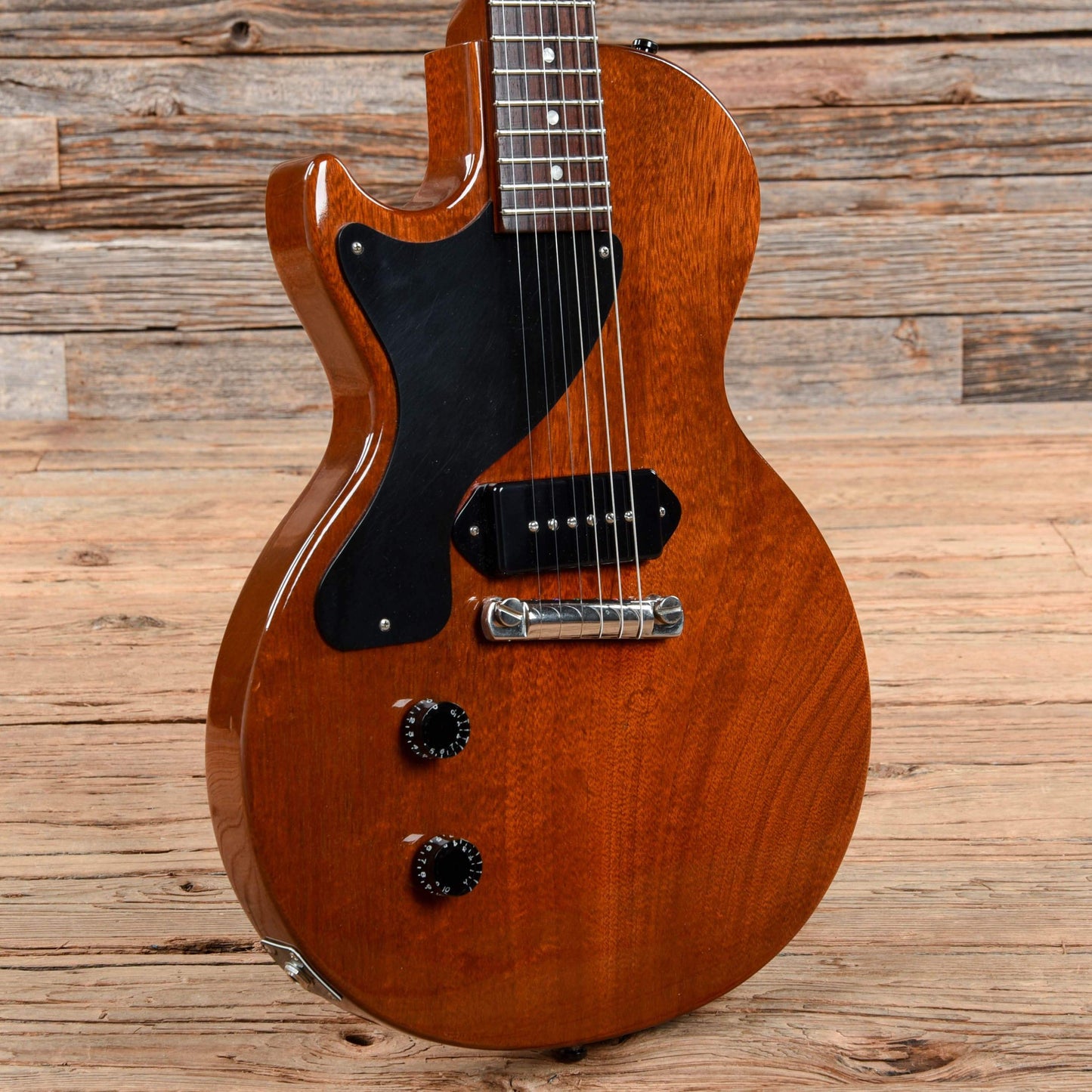 Gibson Custom Shop 1957 Les Paul Junior Natural 2002 LEFTY Electric Guitars / Solid Body