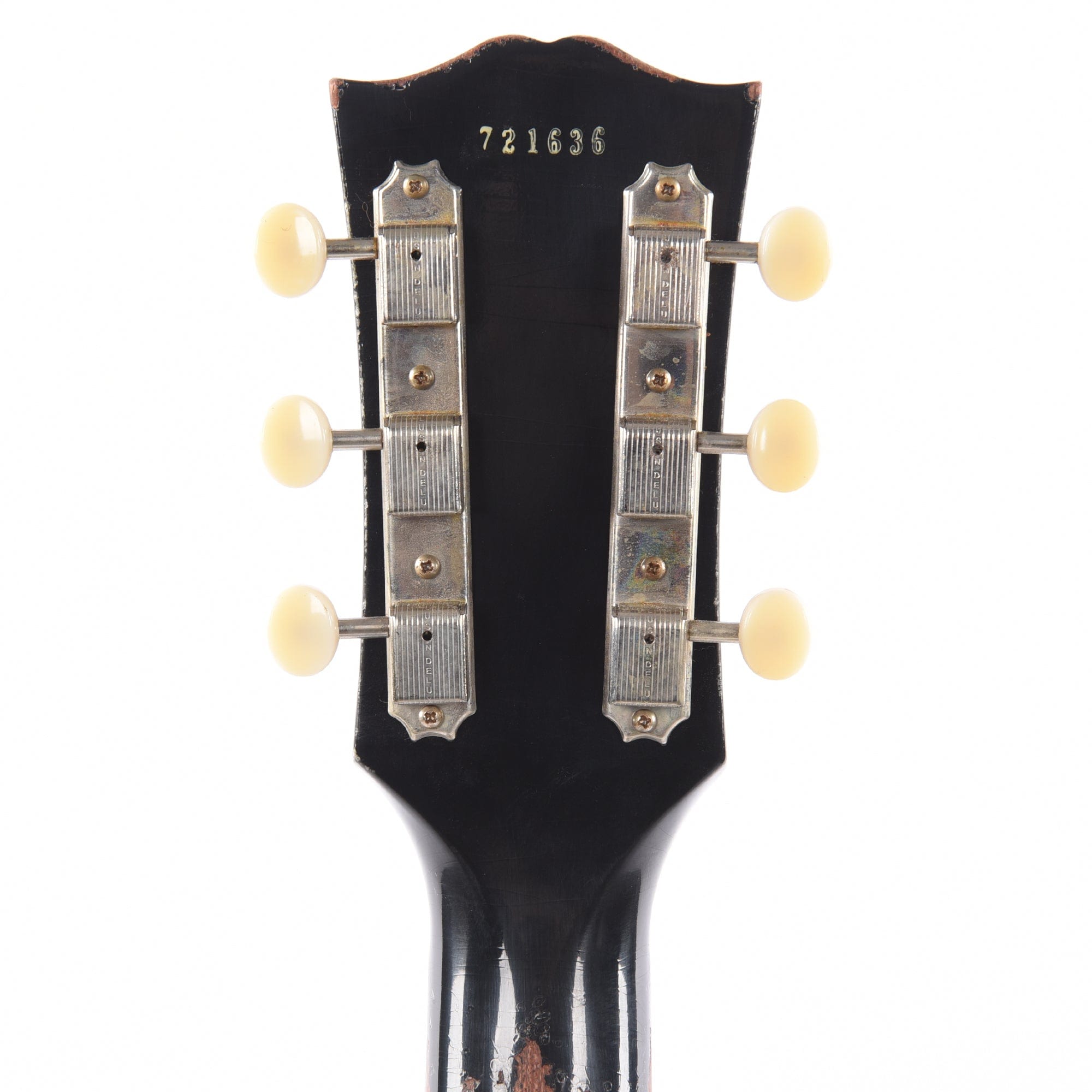 Gibson Custom Shop 1957 Les Paul Junior Single Cut Ebony Murphy Lab Heavy Aged Electric Guitars / Solid Body