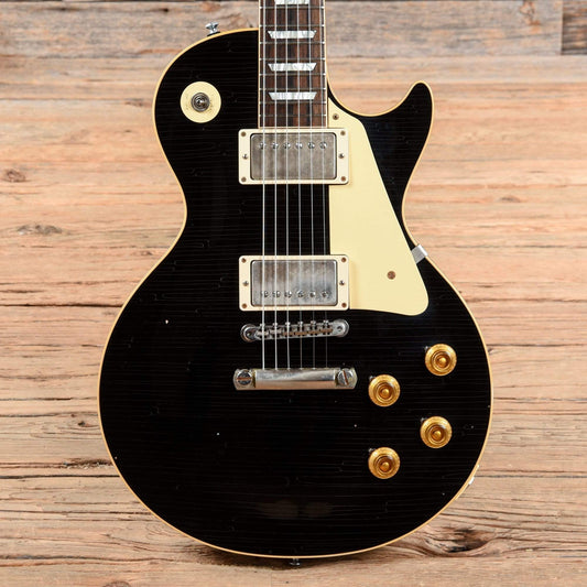 Gibson Custom Shop 1957 Les Paul Reissue Lightly Aged Ebony 2018 Electric Guitars / Solid Body