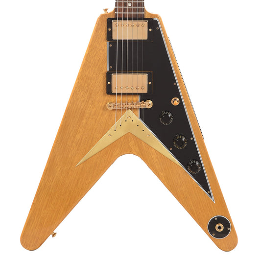 Gibson Custom Shop 1958 Korina Flying-V Reissue Natural w/Black Pickguard Electric Guitars / Solid Body