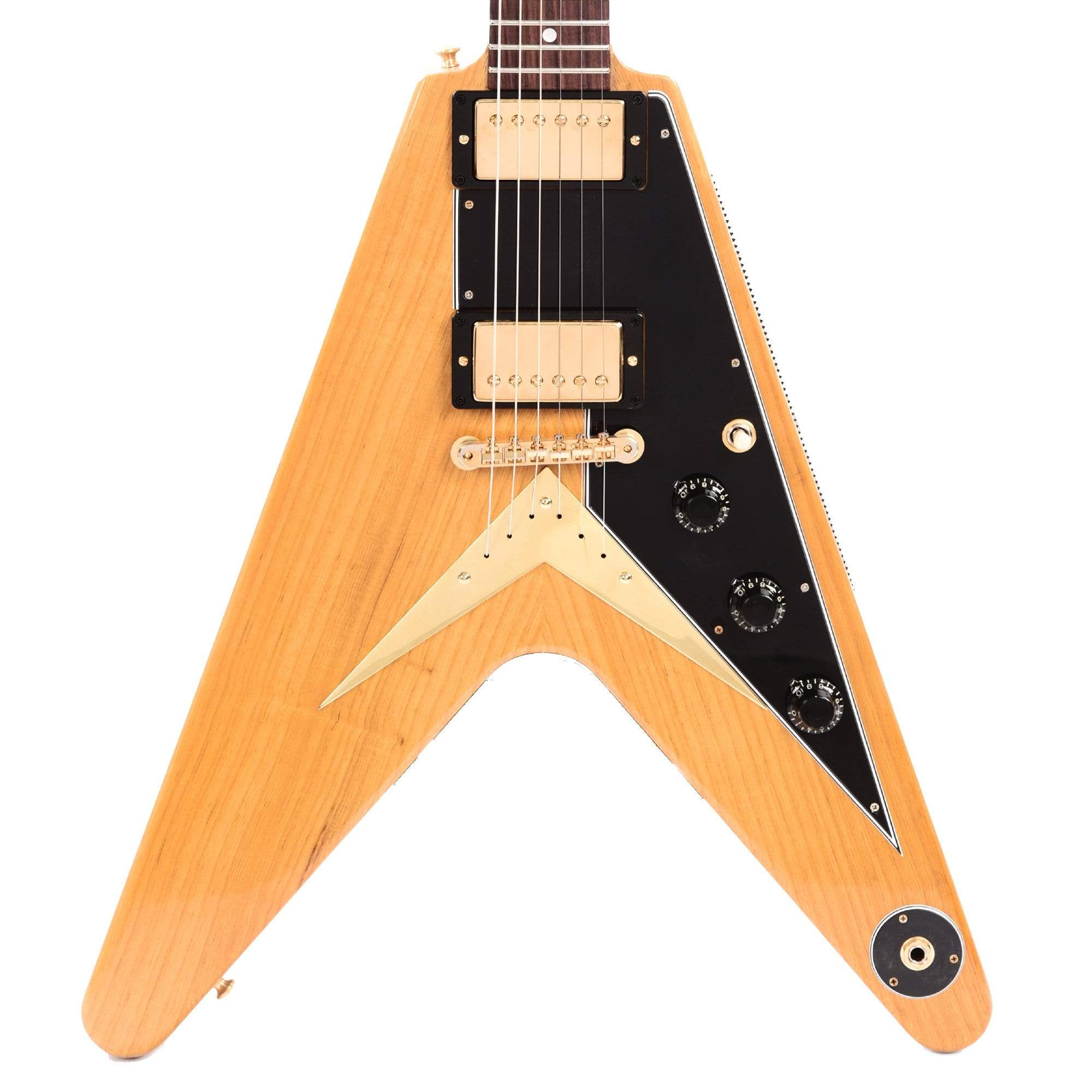 Gibson Custom Shop 1958 Korina Flying-V Reissue Natural w/Black