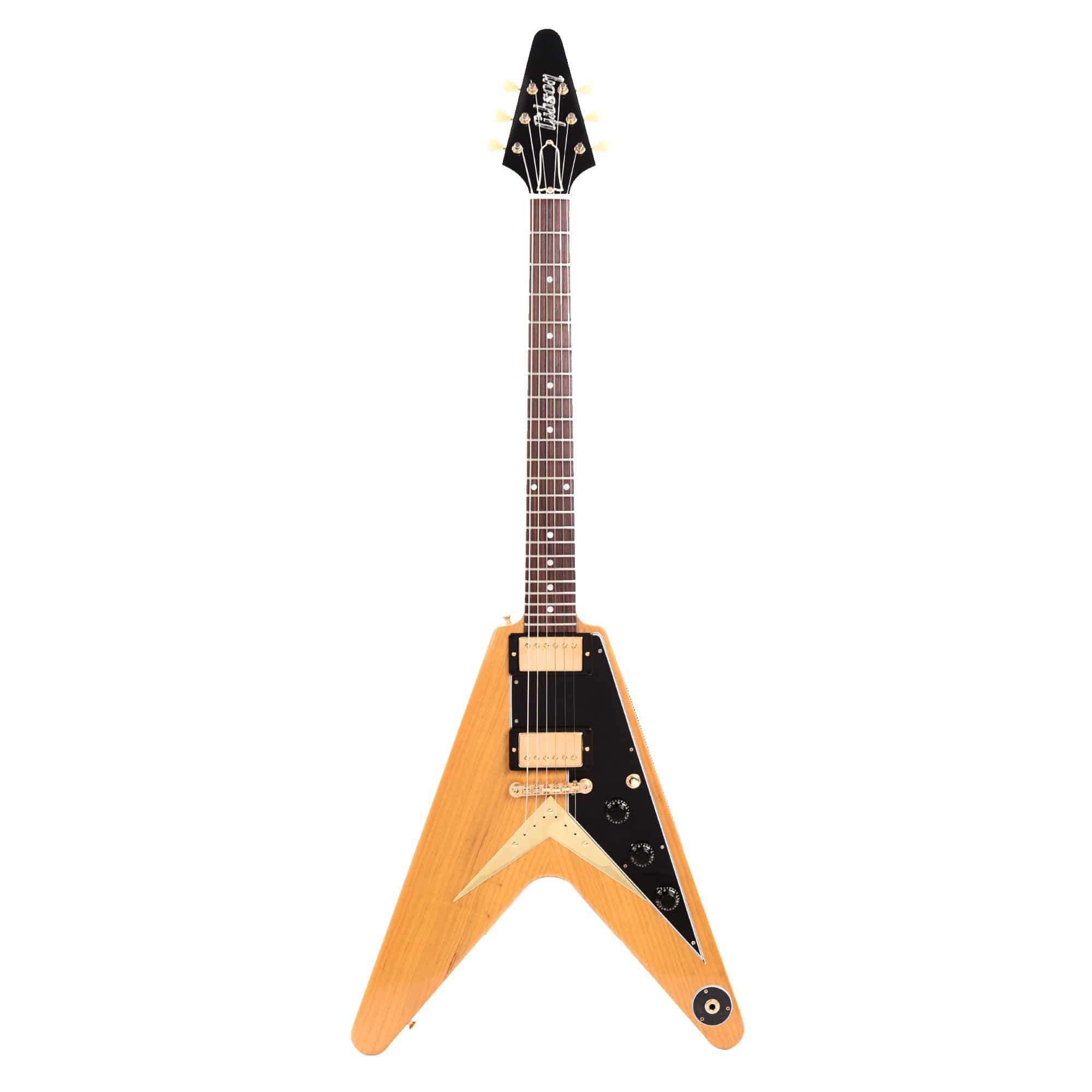 Gibson Custom Shop 1958 Korina Flying-V Reissue Natural w/Black