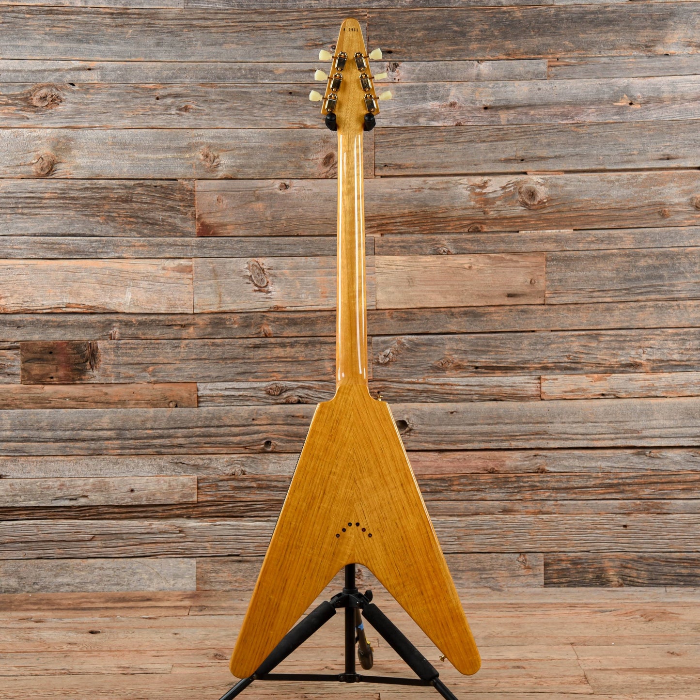 Gibson Custom Shop 1958 Korina Flying-V Reissue Natural w/Black Pickguard Electric Guitars / Solid Body