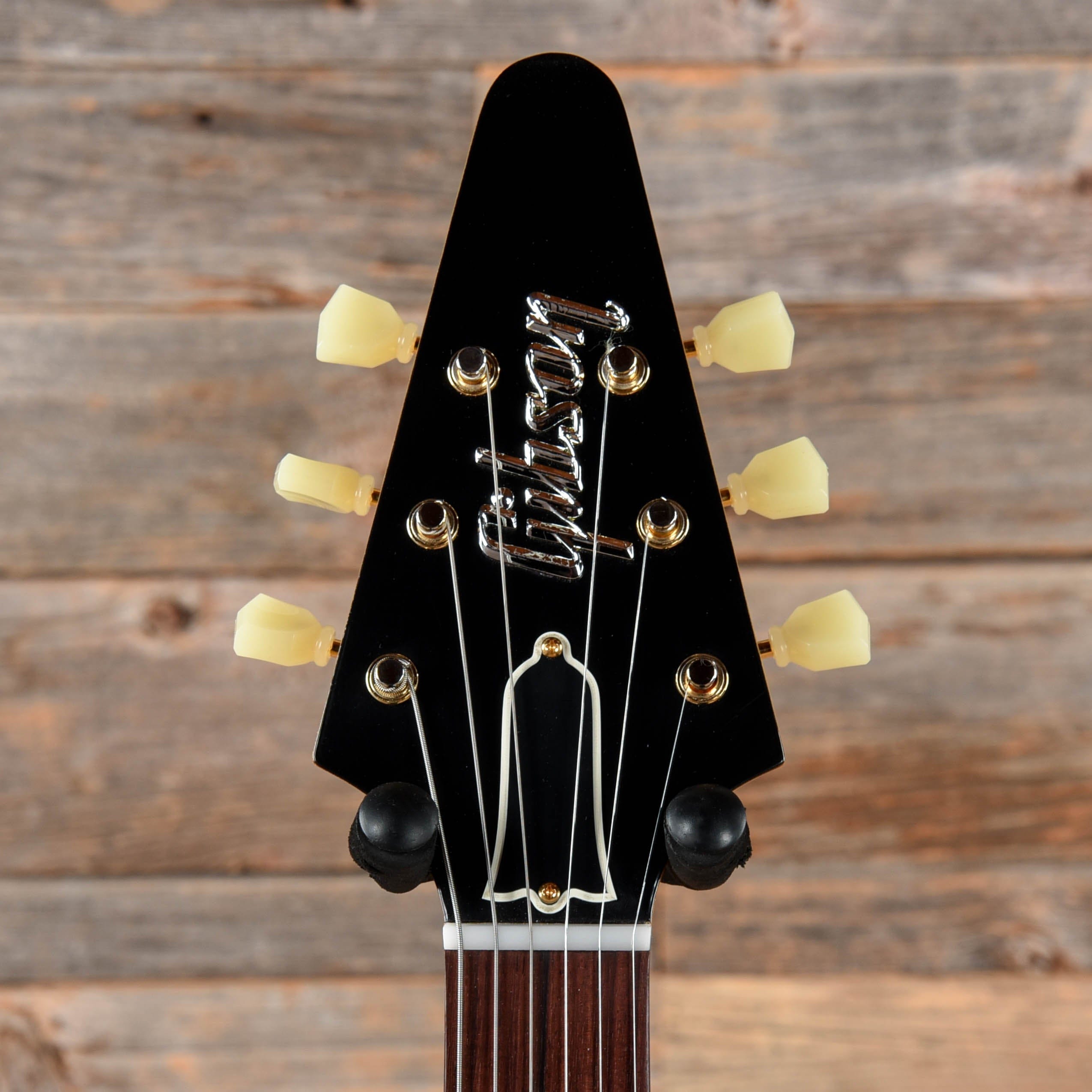 Gibson Custom Shop 1958 Korina Flying-V Reissue Natural w/Black Pickguard Electric Guitars / Solid Body