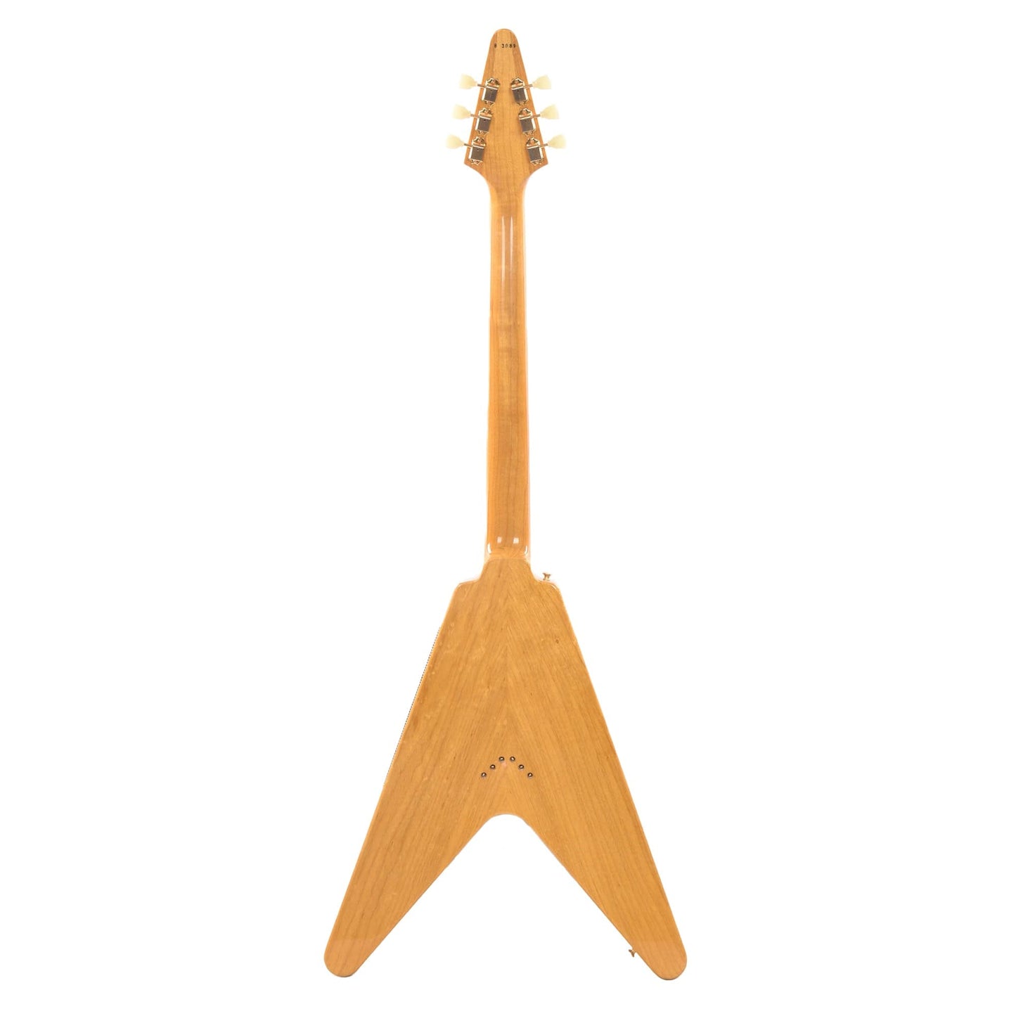 Gibson Custom Shop 1958 Korina Flying-V Reissue Natural w/Black Pickguard Electric Guitars / Solid Body