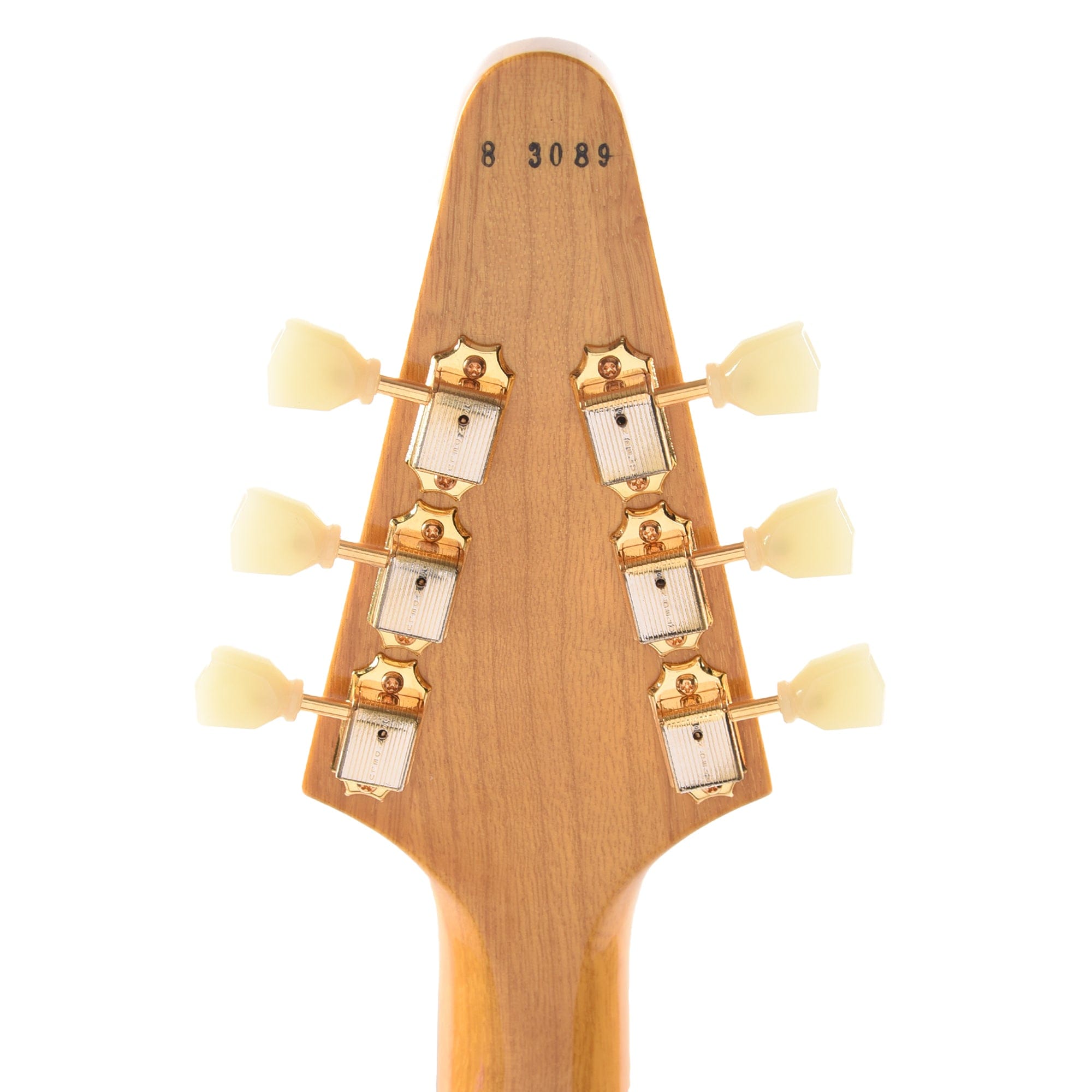 Gibson Custom Shop 1958 Korina Flying-V Reissue Natural w/Black Pickguard Electric Guitars / Solid Body