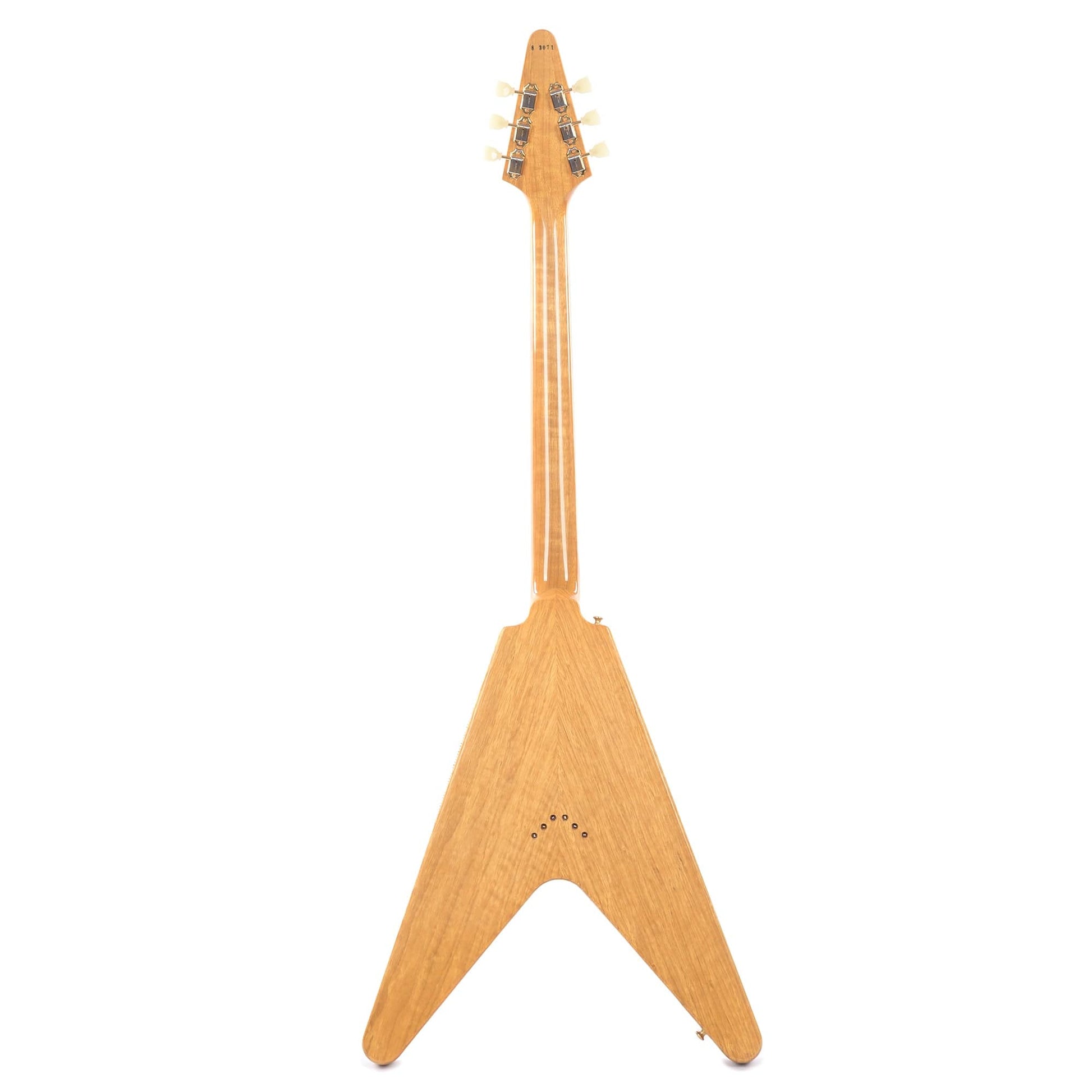 Gibson Custom Shop 1958 Korina Flying V Reissue Natural w/White Pickguard Electric Guitars / Solid Body