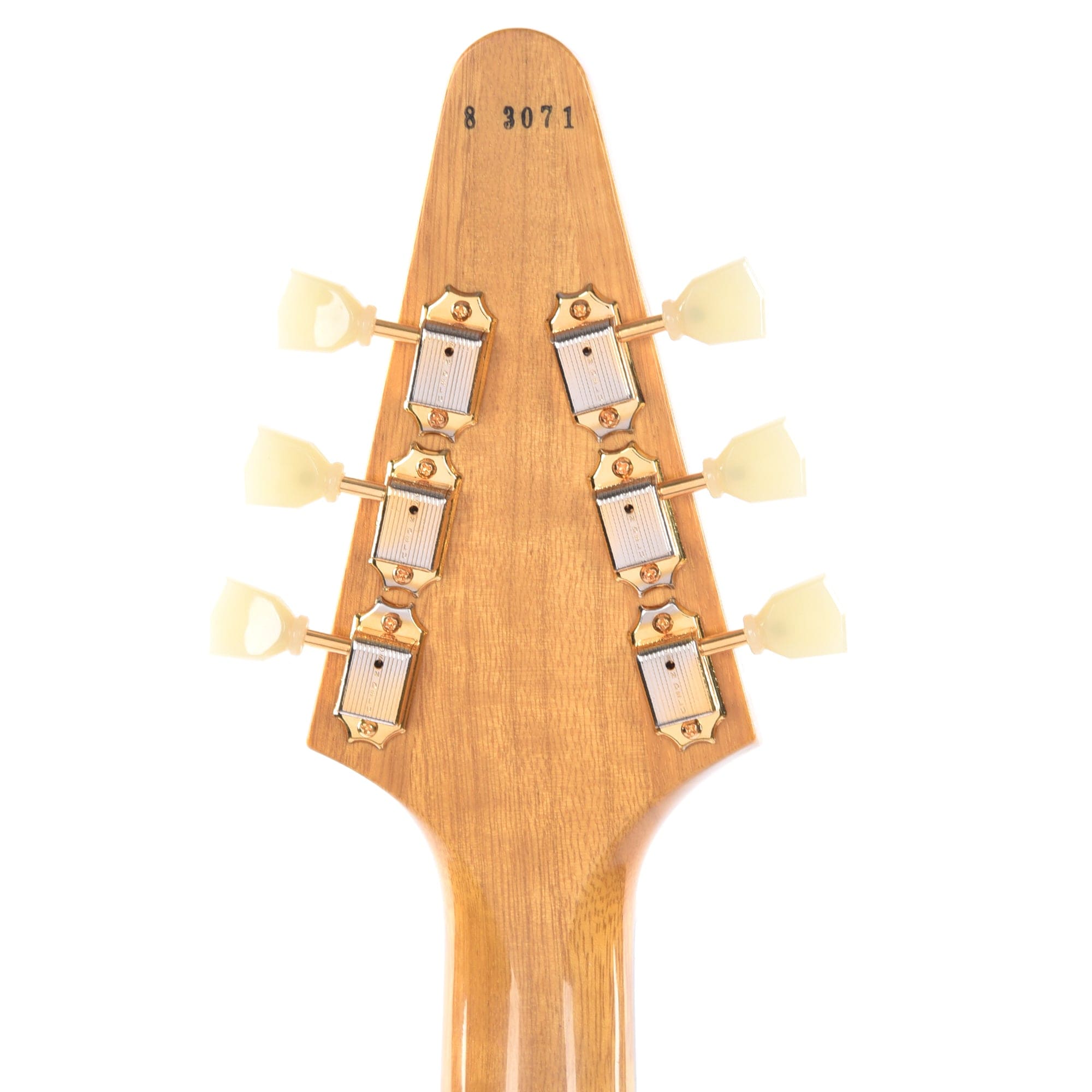 Gibson Custom Shop 1958 Korina Flying V Reissue Natural w/White Pickguard Electric Guitars / Solid Body