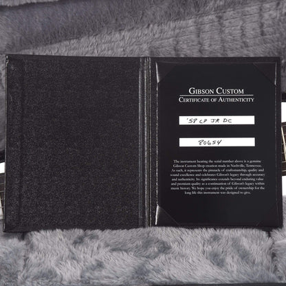 Gibson Custom Shop 1958 Les Paul Junior Double Cut Reissue Cherry Red VOS Electric Guitars / Solid Body