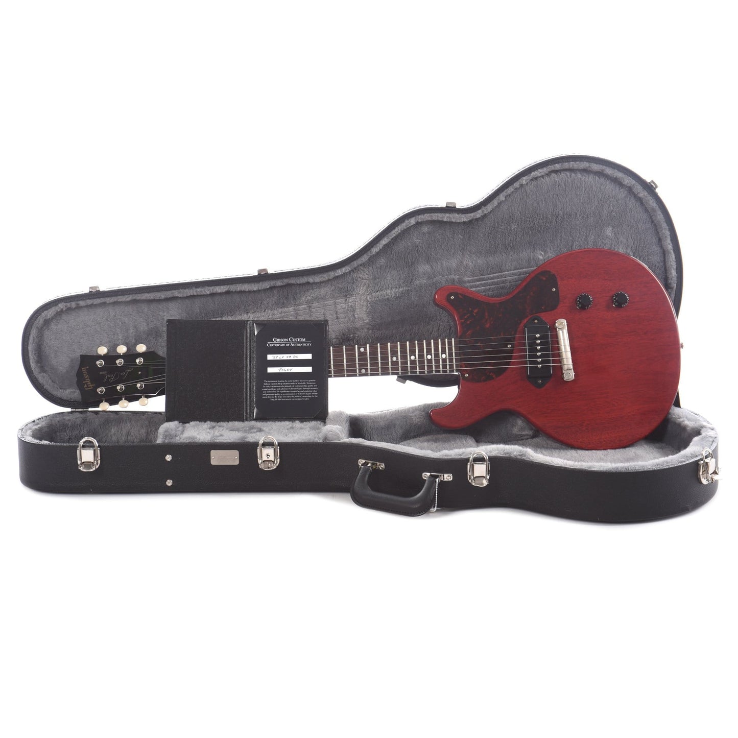 Gibson Custom Shop 1958 Les Paul Junior Double Cut Reissue Cherry Red VOS Electric Guitars / Solid Body