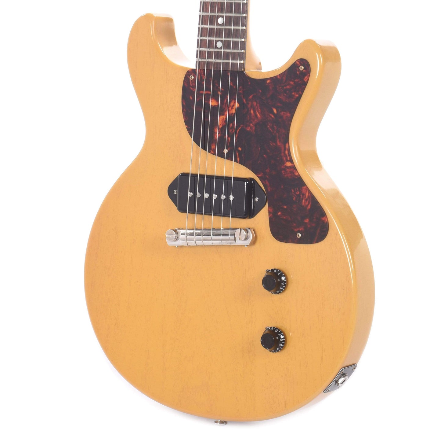 Gibson Custom Shop 1958 Les Paul Junior Double Cut Reissue TV Yellow VOS Electric Guitars / Solid Body