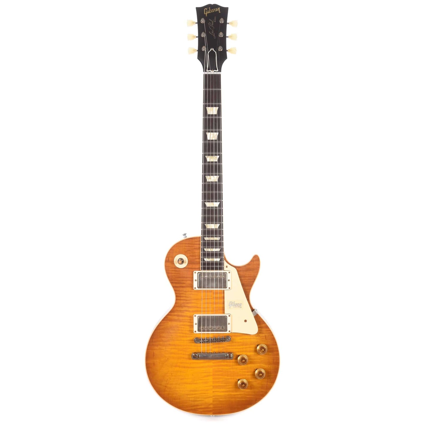 Gibson Custom Shop 1958 Les Paul Standard Amber VOS Electric Guitars / Solid Body