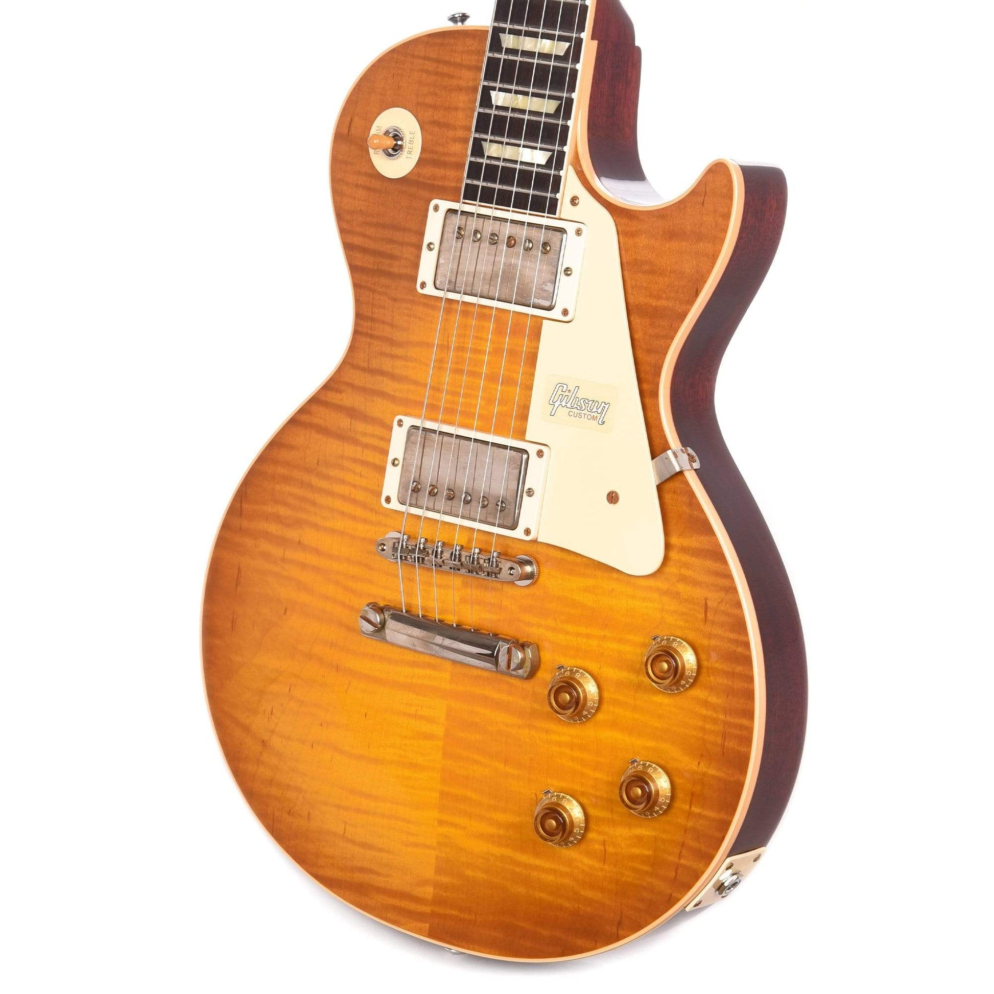 Gibson Custom Shop 1958 Les Paul Standard Amber VOS Electric Guitars / Solid Body