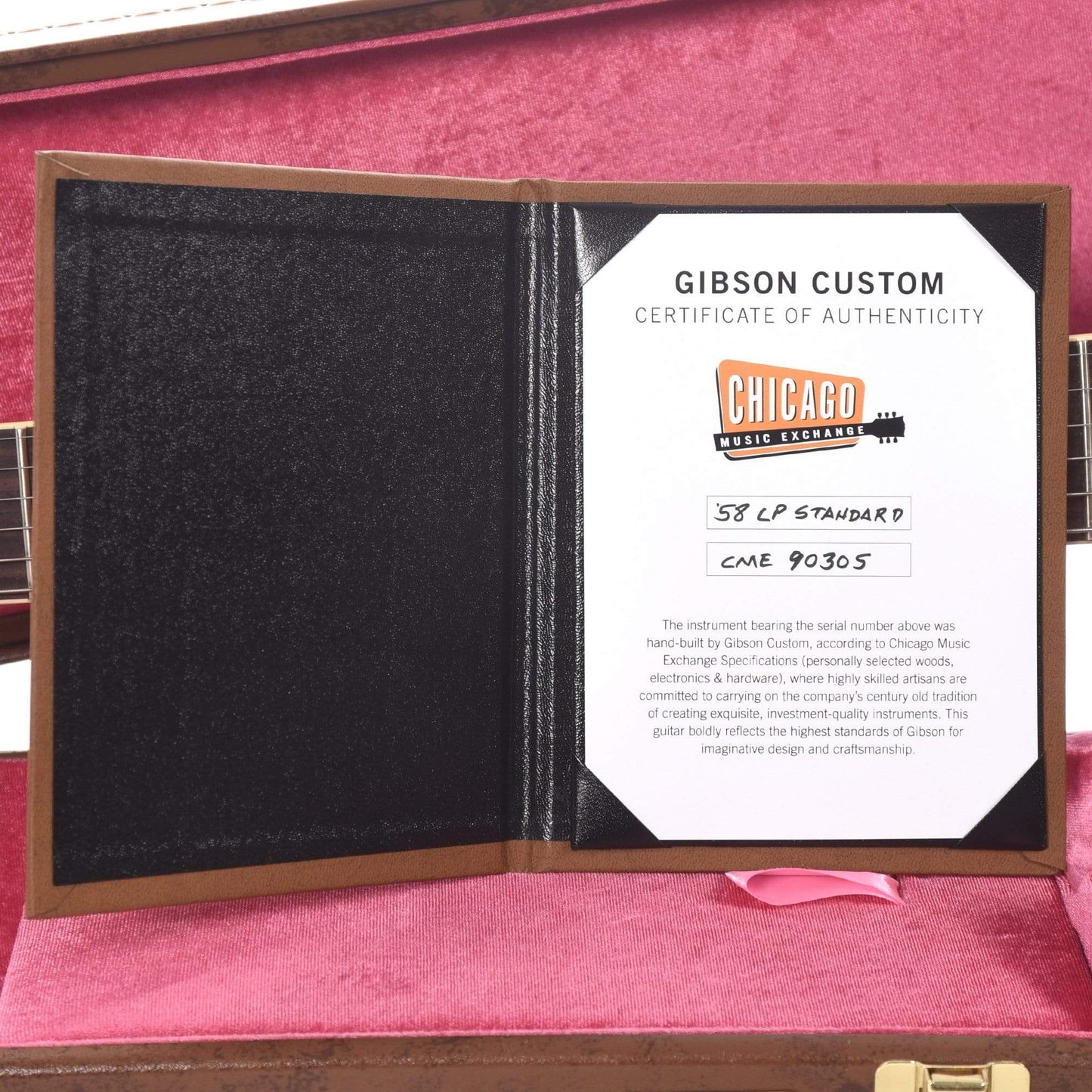 Gibson Custom Shop 1958 Les Paul Standard "CME Spec" Amber VOS Electric Guitars / Solid Body