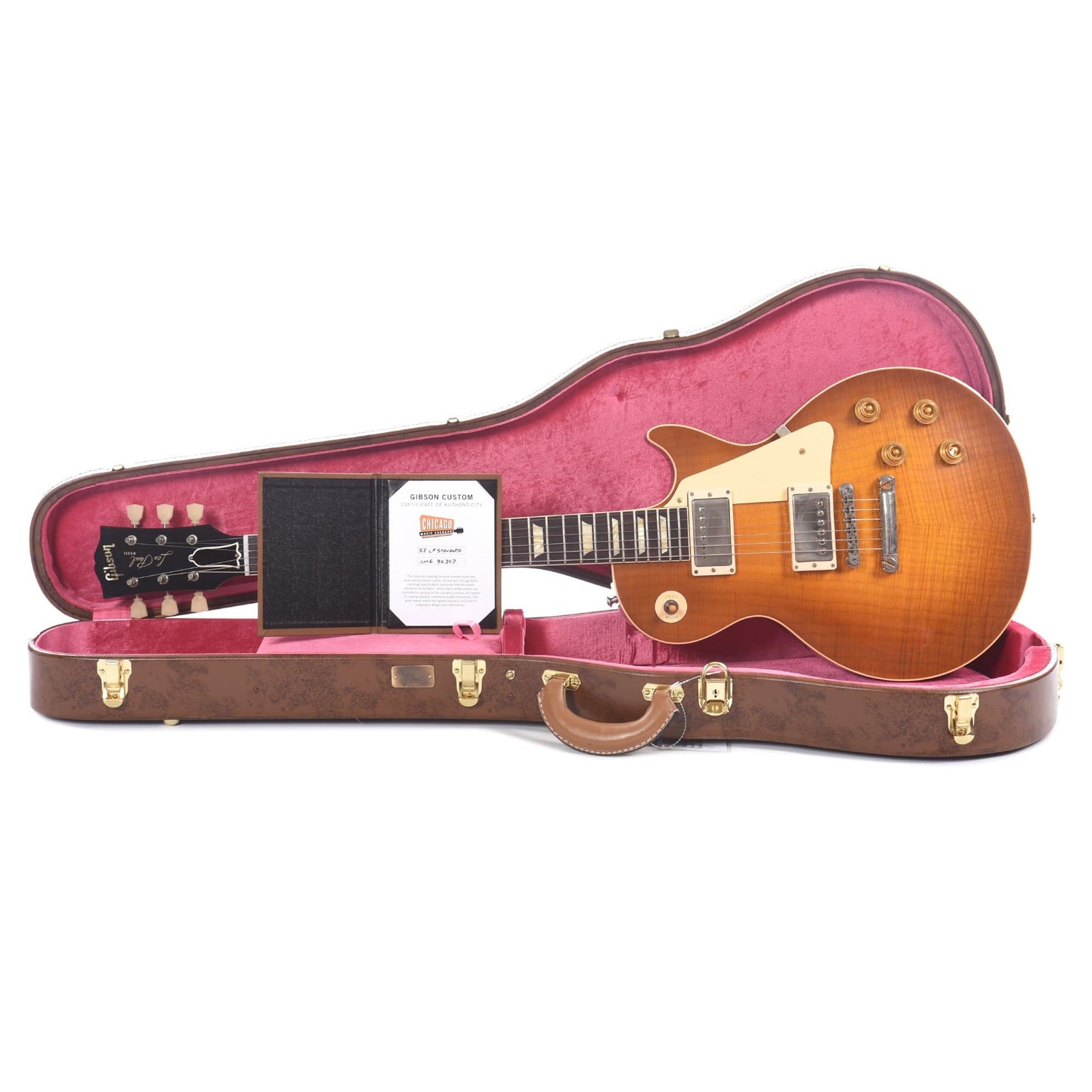 Gibson Custom Shop 1958 Les Paul Standard "CME Spec" Amber VOS Electric Guitars / Solid Body