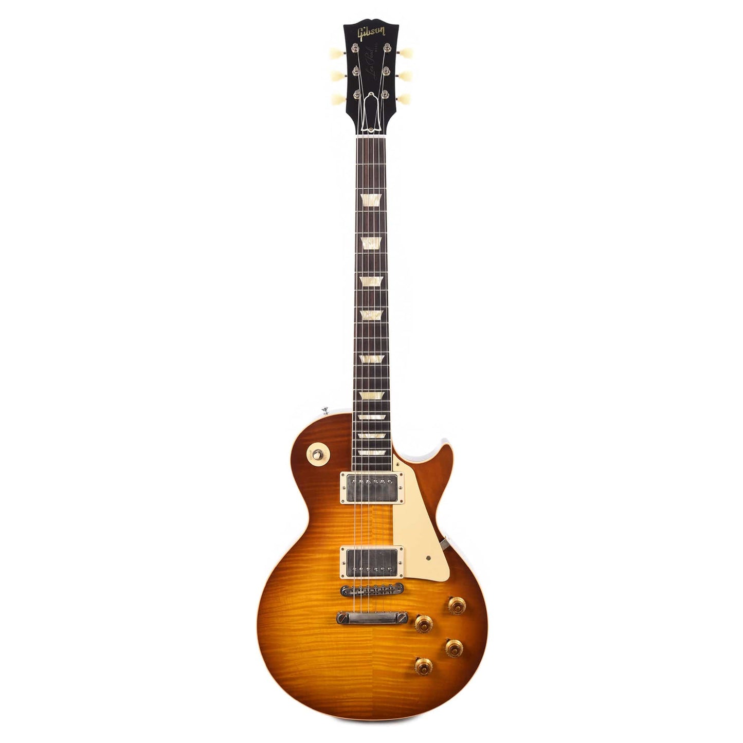 Gibson Custom Shop 1958 Les Paul Standard "CME Spec" Amber VOS w/59 Carmelita Neck Electric Guitars / Solid Body