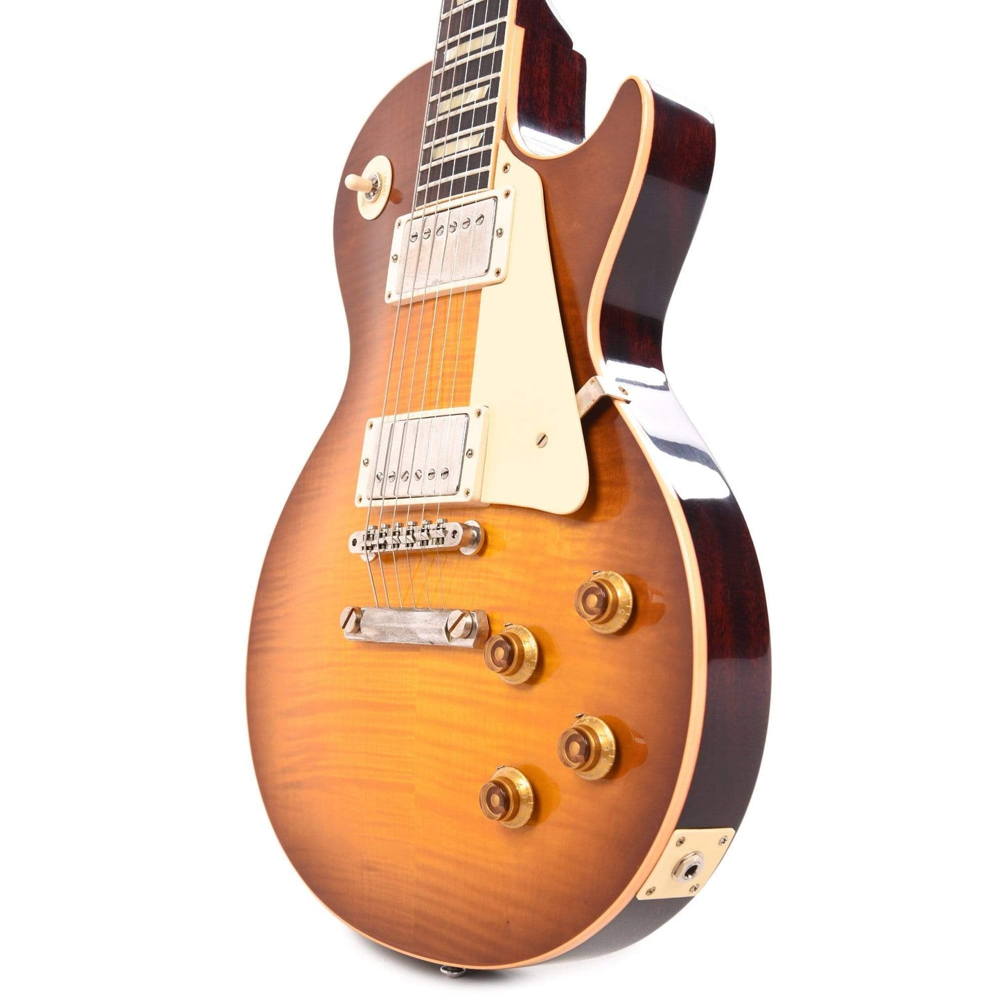 Gibson Custom Shop 1958 Les Paul Standard "CME Spec" Amber VOS w/59 Carmelita Neck Electric Guitars / Solid Body