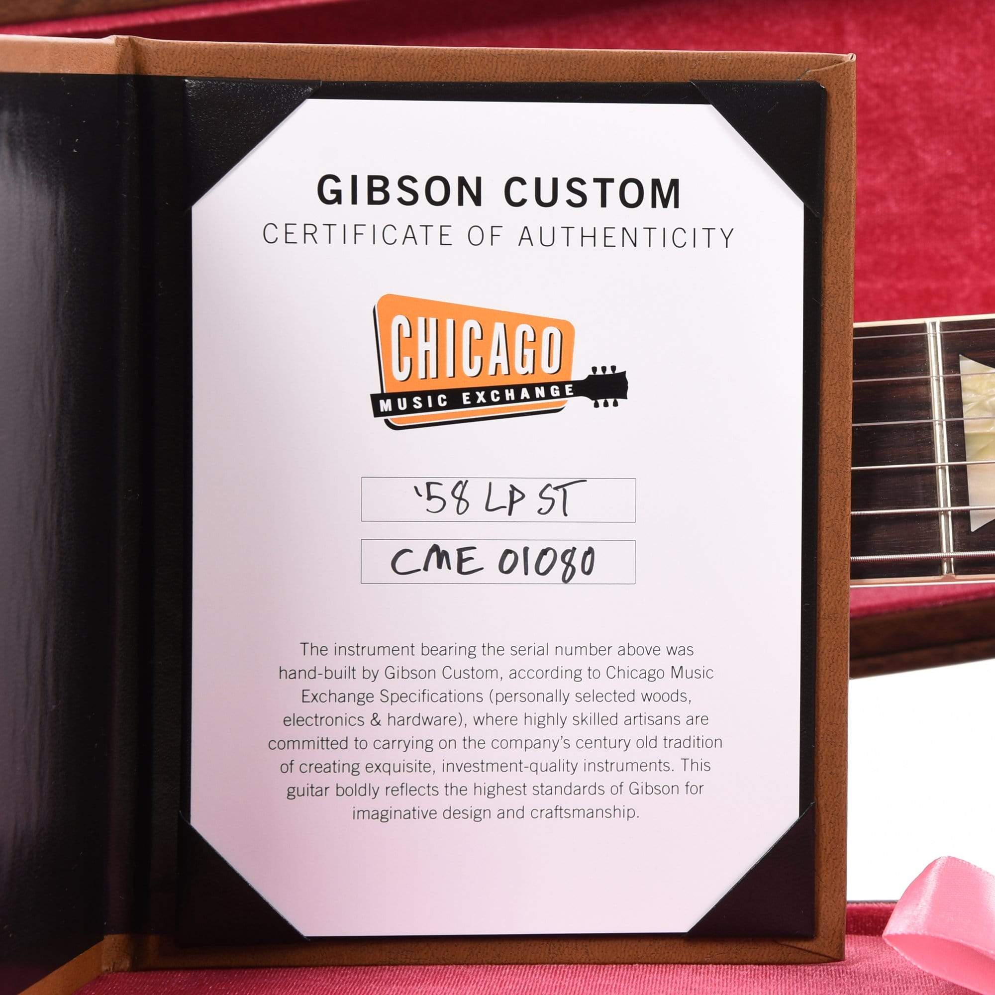 Gibson Custom Shop 1958 Les Paul Standard 