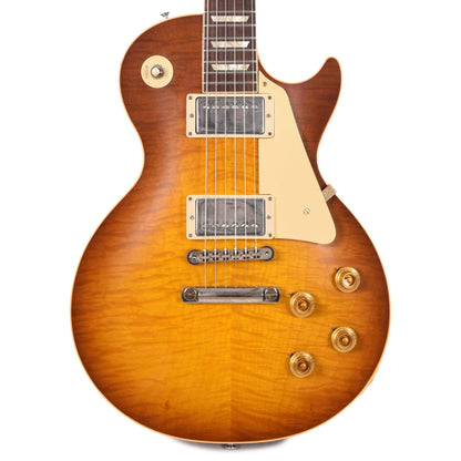 Gibson Custom Shop 1958 Les Paul Standard "CME Spec" Amber VOS w/59 Carmelita Neck Electric Guitars / Solid Body