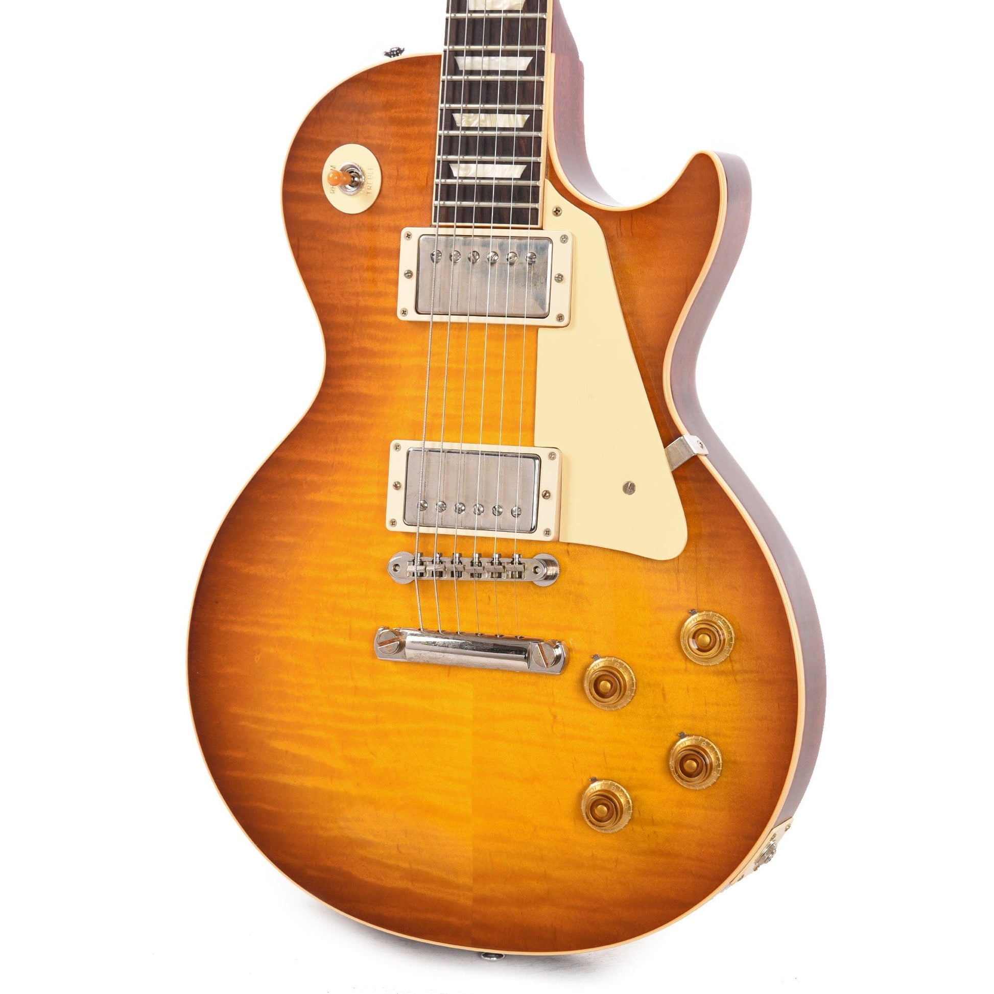 Gibson Custom Shop 1958 Les Paul Standard "CME Spec" Amber VOS w/59 Carmelita Neck Electric Guitars / Solid Body