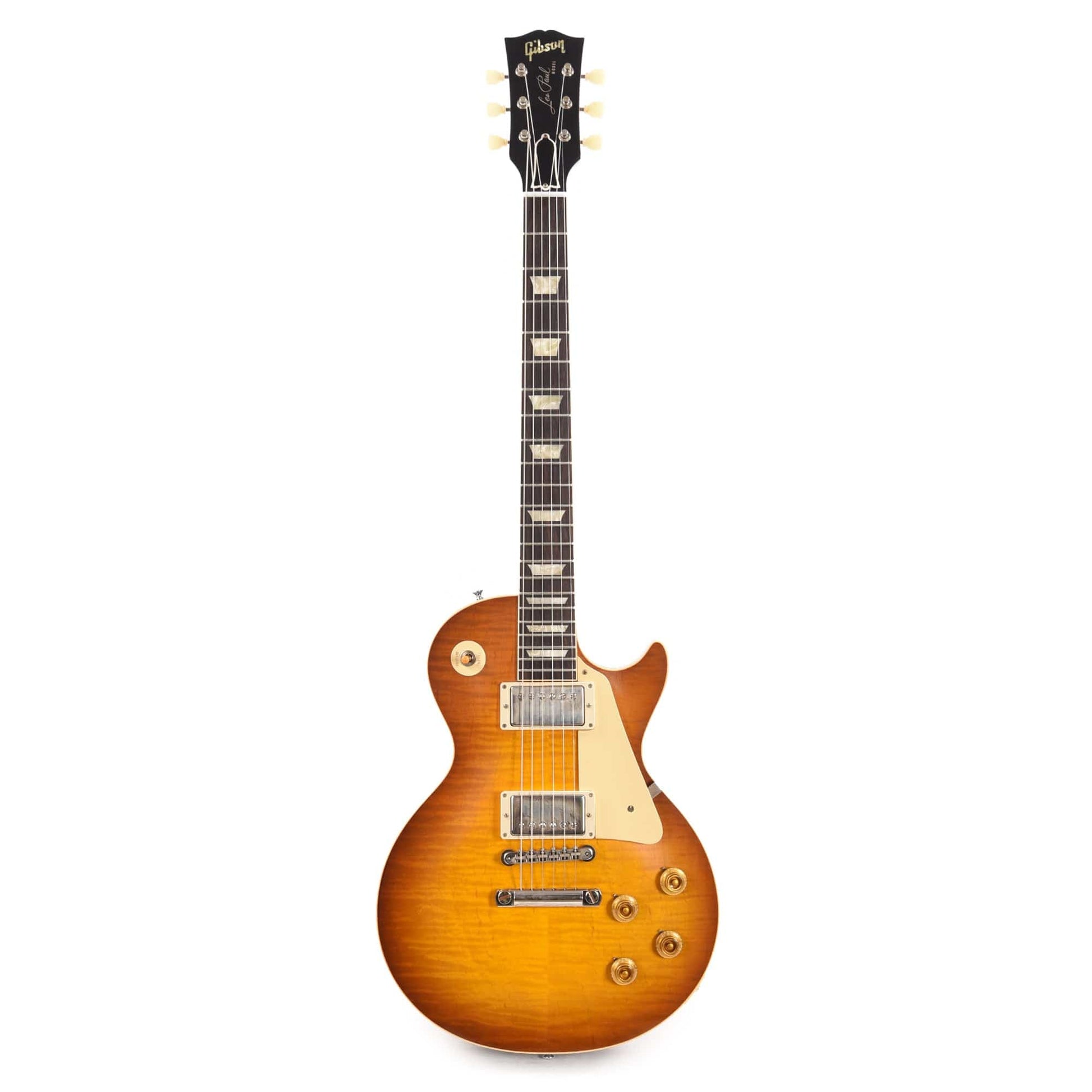 Gibson Custom Shop 1958 Les Paul Standard "CME Spec" Amber VOS w/59 Carmelita Neck Electric Guitars / Solid Body