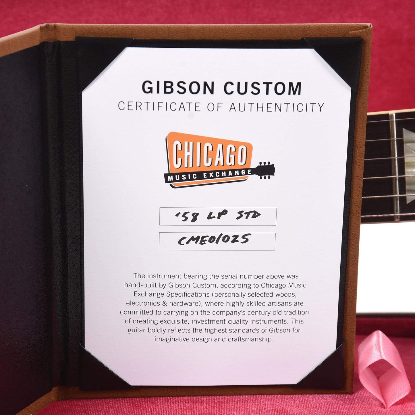 Gibson Custom Shop 1958 Les Paul Standard "CME Spec" Antiquity Burst VOS w/59 Carmelita Neck Electric Guitars / Solid Body