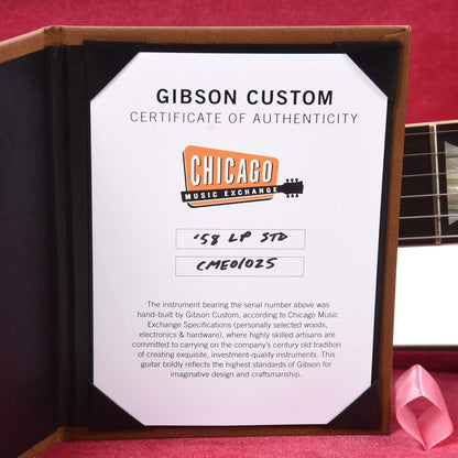 Gibson Custom Shop 1958 Les Paul Standard "CME Spec" Antiquity Burst VOS w/59 Carmelita Neck Electric Guitars / Solid Body