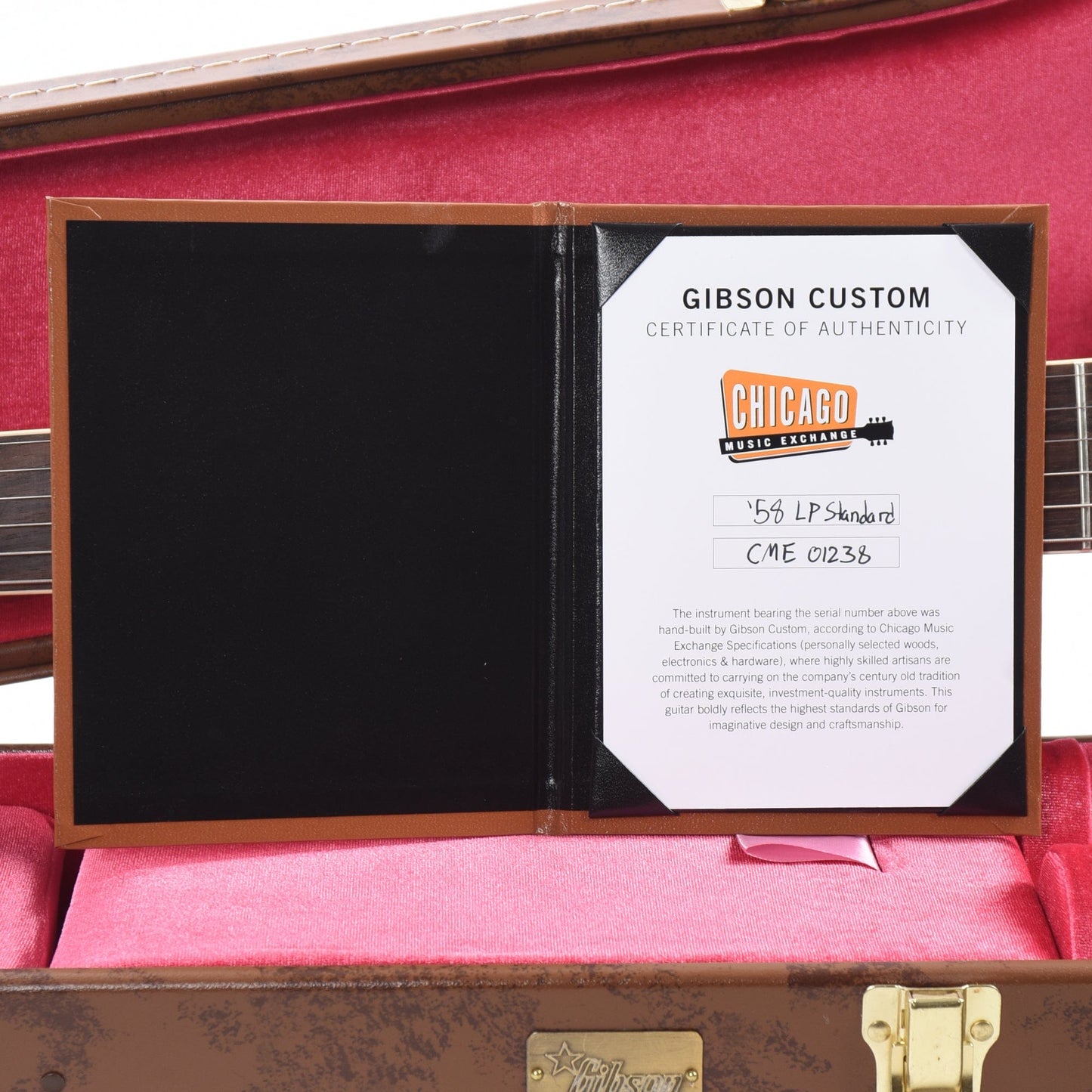 Gibson Custom Shop 1958 Les Paul Standard "CME Spec" Antiquity Burst VOS w/59 Carmelita Neck Electric Guitars / Solid Body
