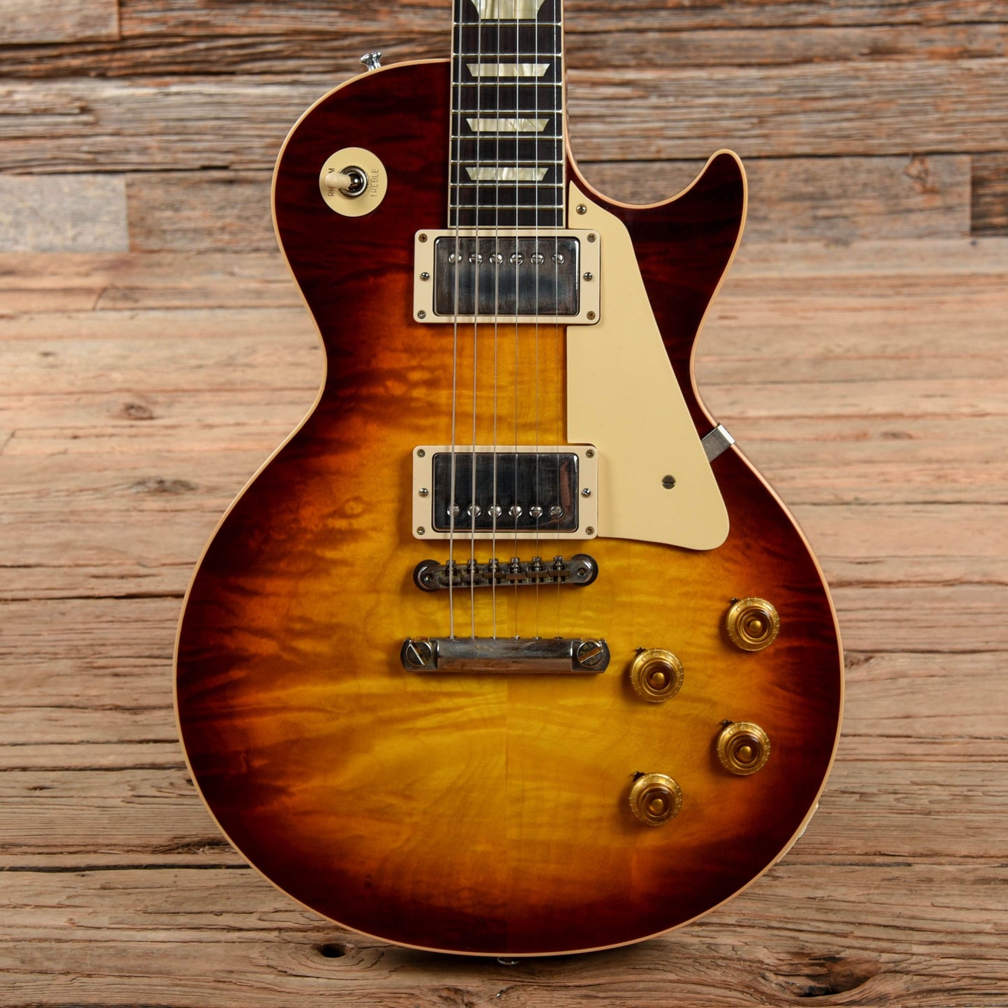Gibson Custom Shop 1958 Les Paul Standard "CME Spec" Factory Burst Electric Guitars / Solid Body
