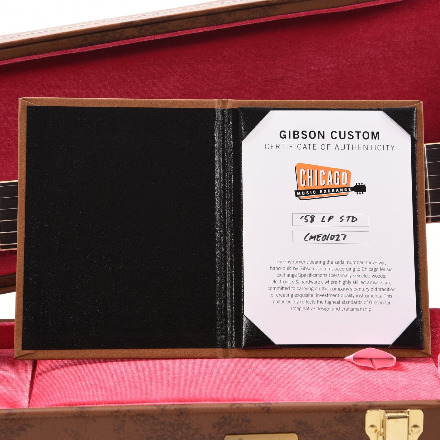 Gibson Custom Shop 1958 Les Paul Standard "CME Spec" Factory Burst Electric Guitars / Solid Body