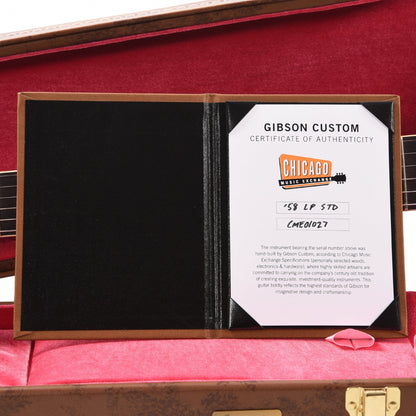 Gibson Custom Shop 1958 Les Paul Standard "CME Spec" Factory Burst Electric Guitars / Solid Body