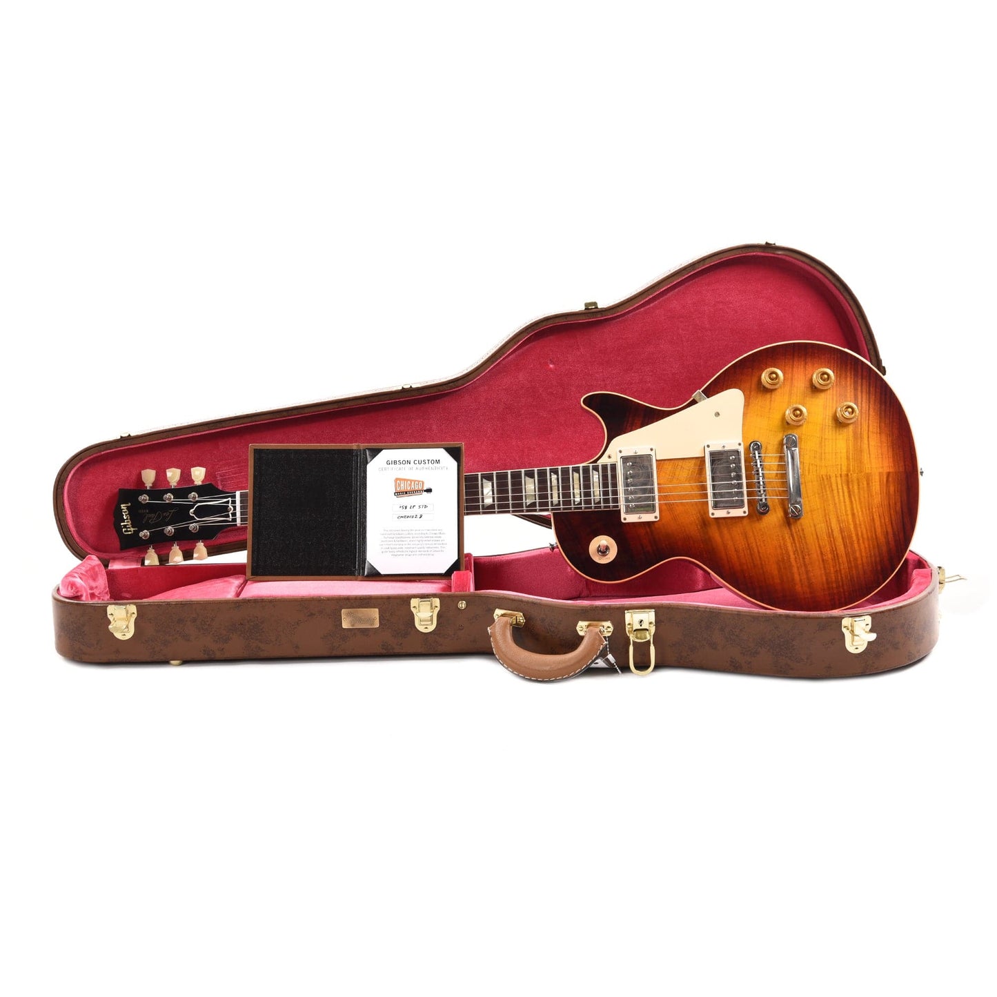 Gibson Custom Shop 1958 Les Paul Standard "CME Spec" Factory Burst Electric Guitars / Solid Body