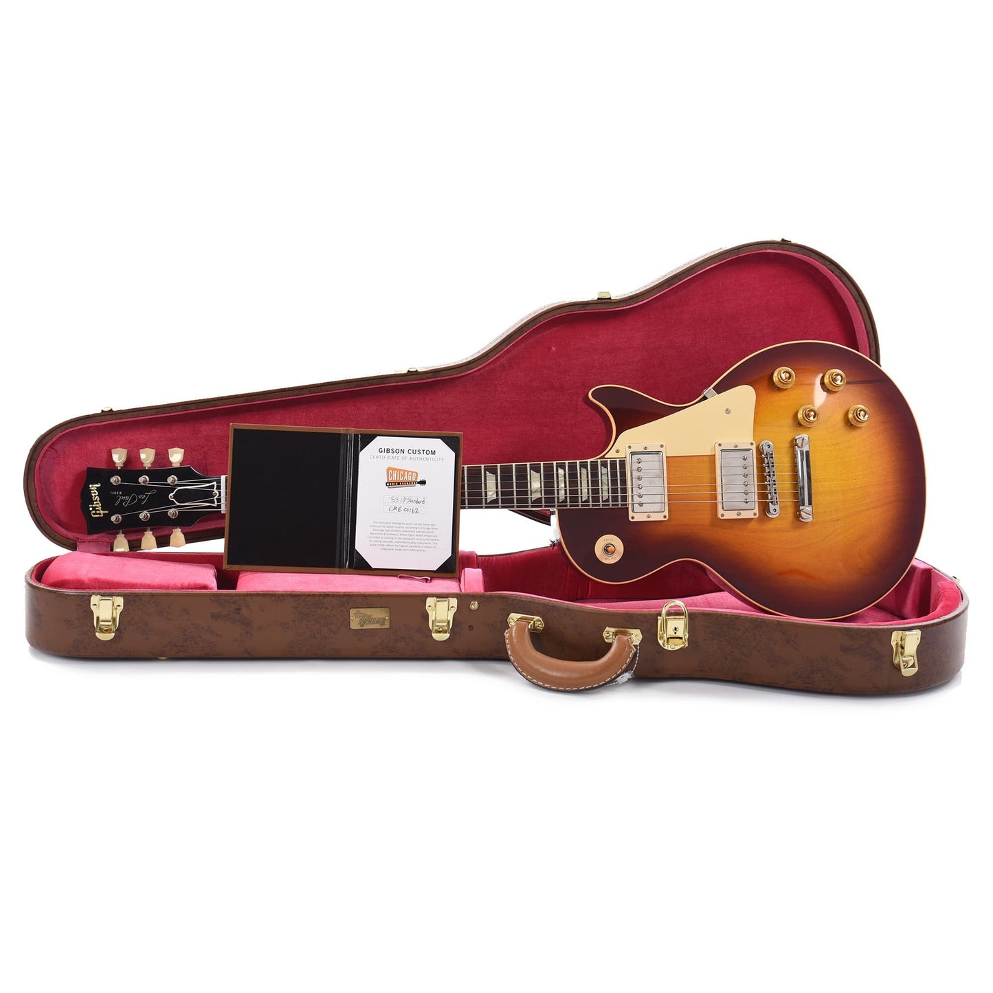 Gibson Custom Shop 1958 Les Paul Standard "CME Spec" Factory Burst VOS w/59 Carmelita Neck Electric Guitars / Solid Body
