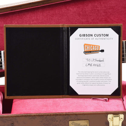 Gibson Custom Shop 1958 Les Paul Standard "CME Spec" Factory Burst VOS w/59 Carmelita Neck Electric Guitars / Solid Body