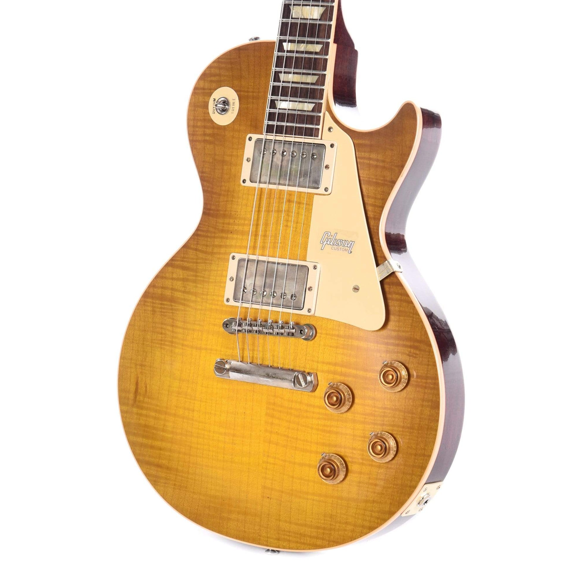 Gibson Custom Shop 1958 Les Paul Standard "CME Spec" Green Lemon Light Aged w/60 V2 Neck Electric Guitars / Solid Body