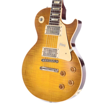 Gibson Custom Shop 1958 Les Paul Standard "CME Spec" Green Lemon Light Aged w/60 V2 Neck Electric Guitars / Solid Body