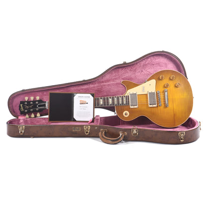 Gibson Custom Shop 1958 Les Paul Standard "CME Spec" Green Lemon Light Aged w/60 V2 Neck Electric Guitars / Solid Body
