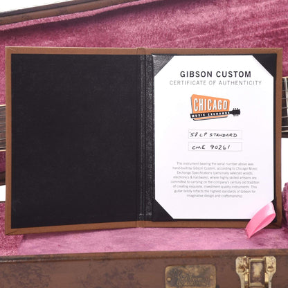 Gibson Custom Shop 1958 Les Paul Standard "CME Spec" Green Lemon Light Aged w/60 V2 Neck Electric Guitars / Solid Body