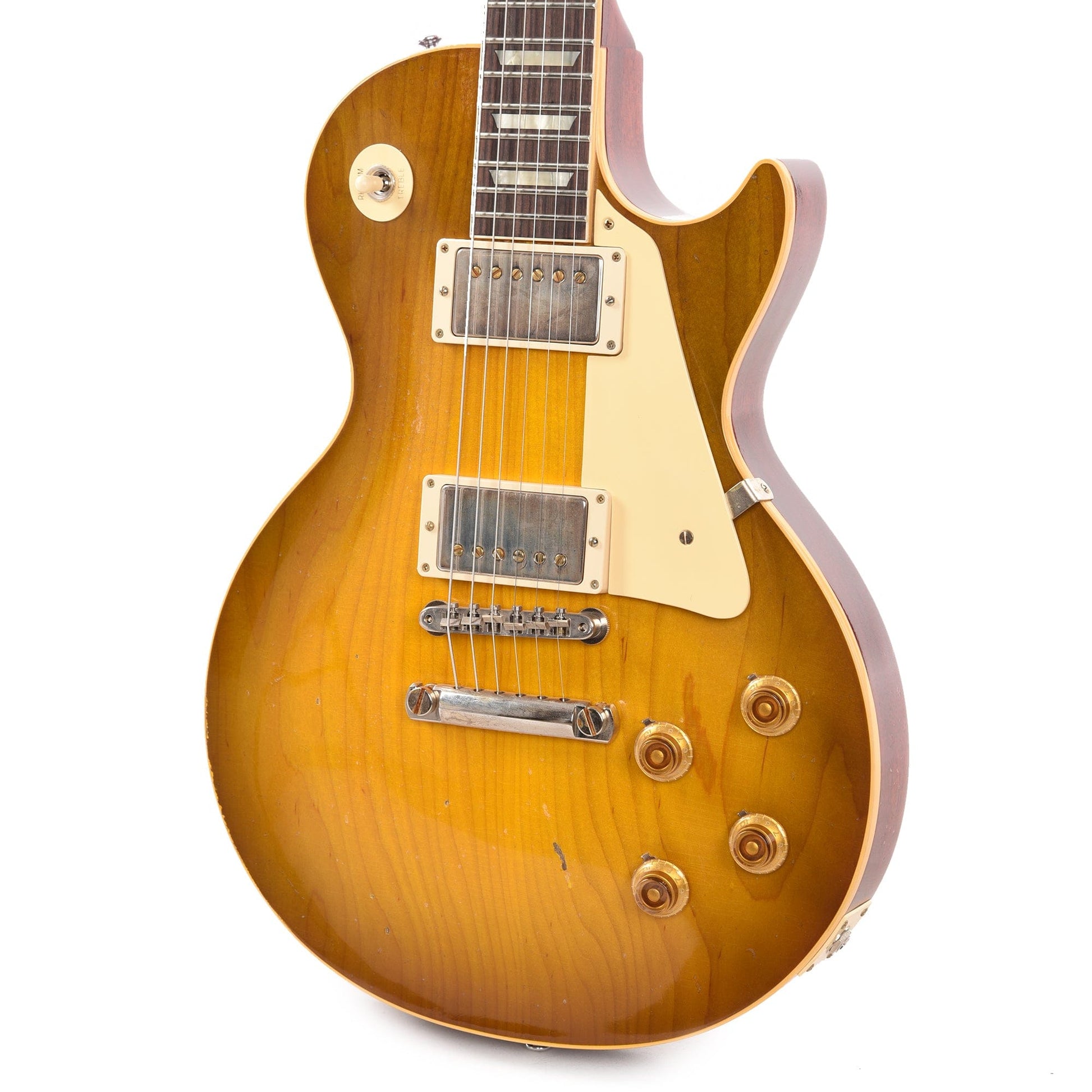 Gibson Custom Shop 1958 Les Paul Standard "CME Spec" Green Lemon Murphy Lab Light Aged w/60 V2 Neck Electric Guitars / Solid Body