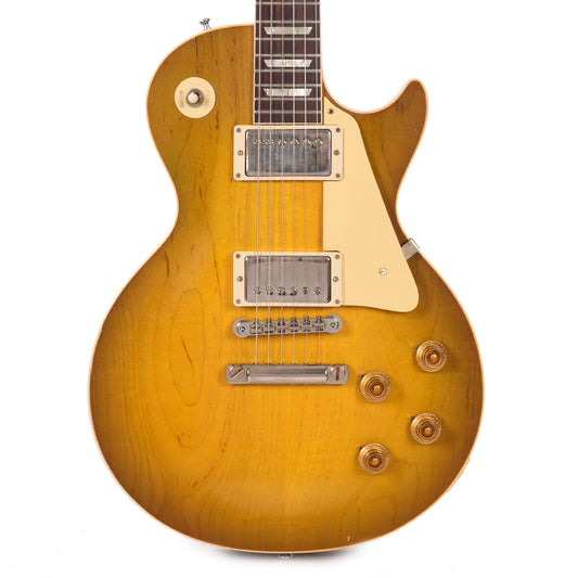 Gibson Custom Shop 1958 Les Paul Standard "CME Spec" Green Lemon Murphy Lab Light Aged w/60 V2 Neck Electric Guitars / Solid Body