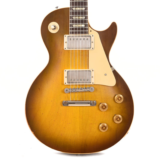 Gibson Custom Shop 1958 Les Paul Standard "CME Spec" Green Lemon Murphy Lab Light Aged w/60 V2 Neck Electric Guitars / Solid Body