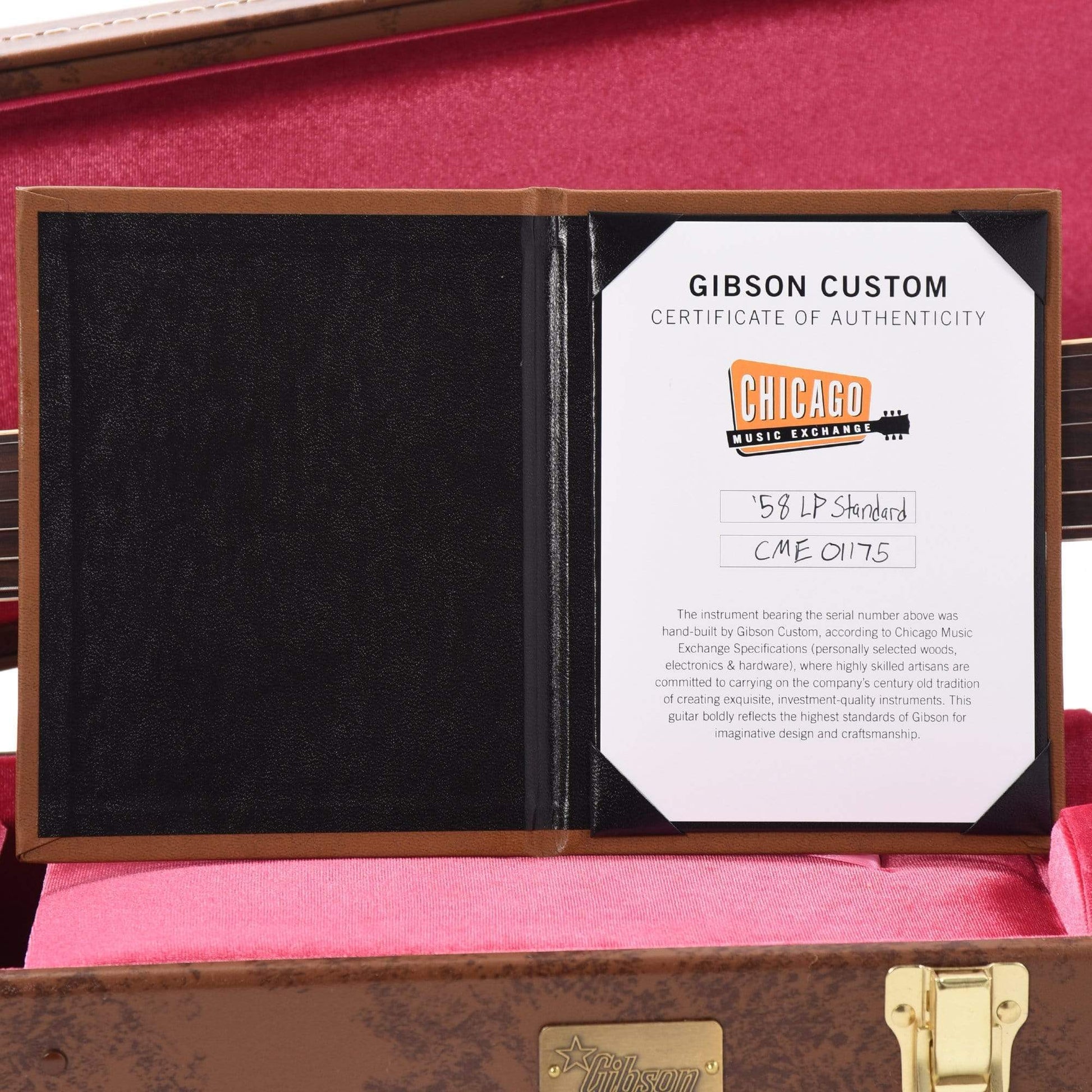 Gibson Custom Shop 1958 Les Paul Standard "CME Spec" Green Lemon VOS NH w/60 V2 Neck Profile Electric Guitars / Solid Body