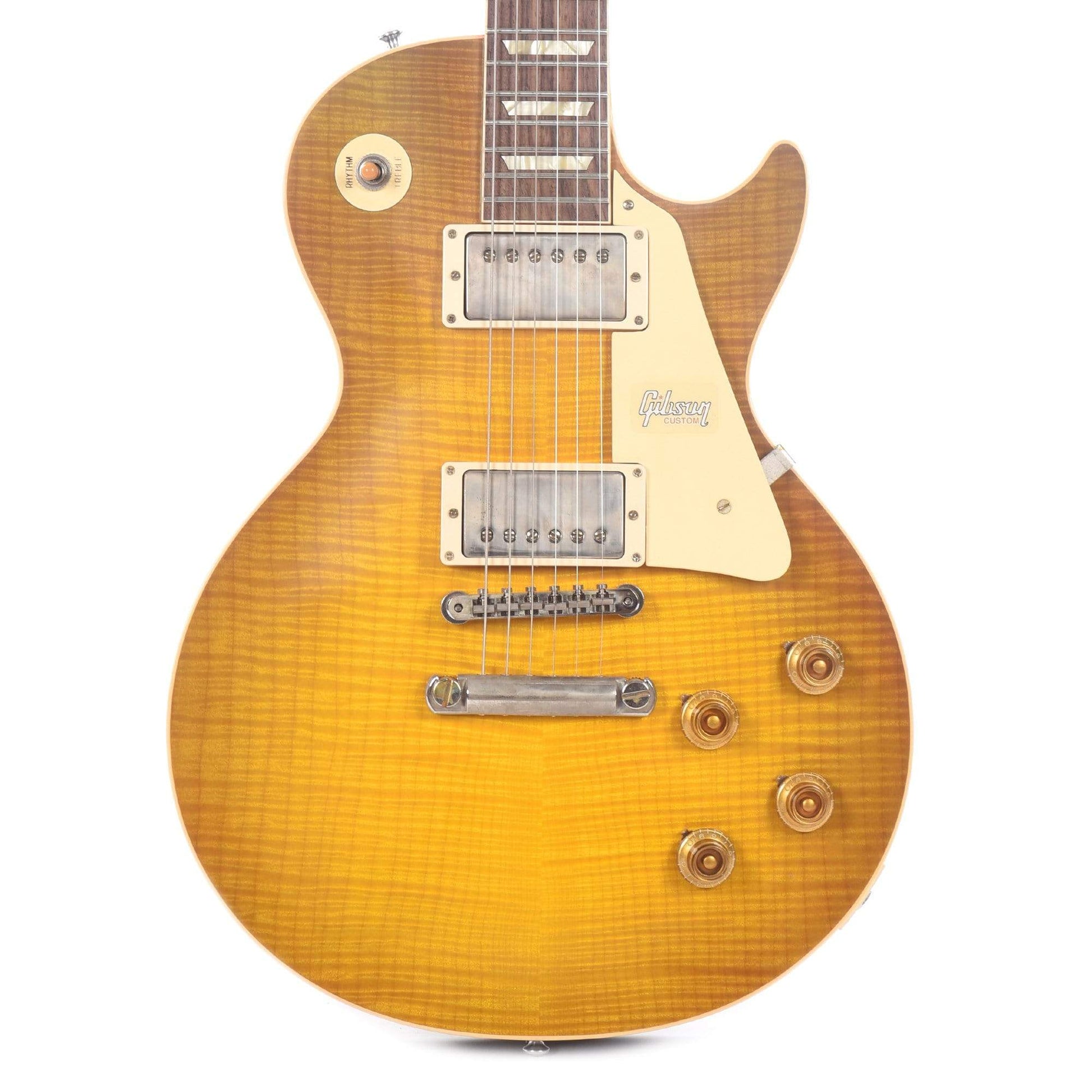 Gibson Custom Shop 1958 Les Paul Standard "CME Spec" Green Lemon VOS w/59 Carmelita Neck Electric Guitars / Solid Body
